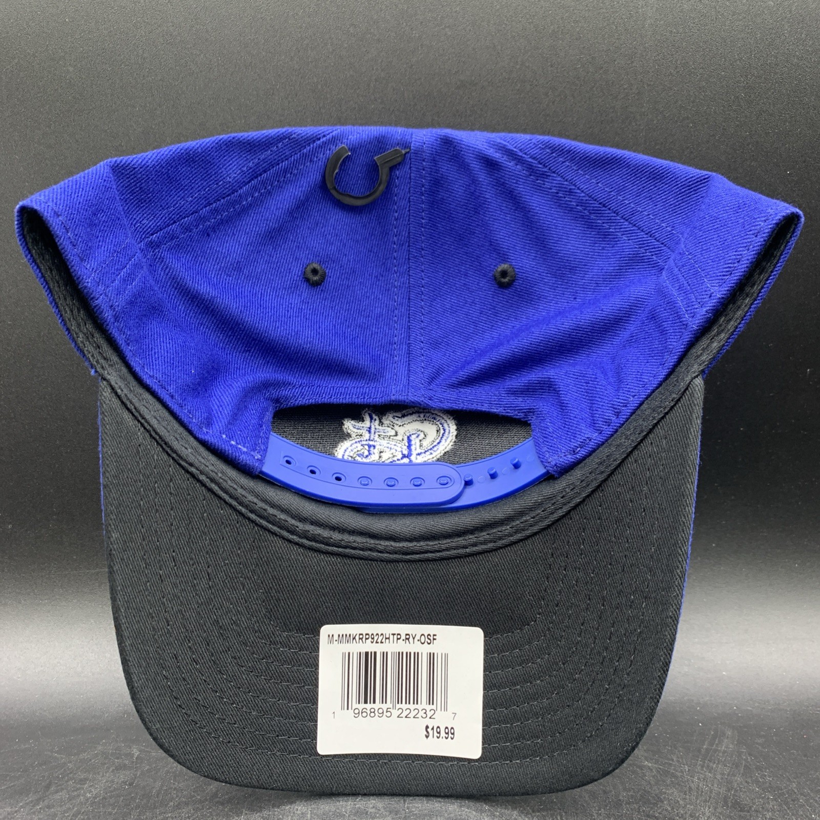St. Paul Saints Mass Money Maker Snap Back Royal Blue Baseball Hat