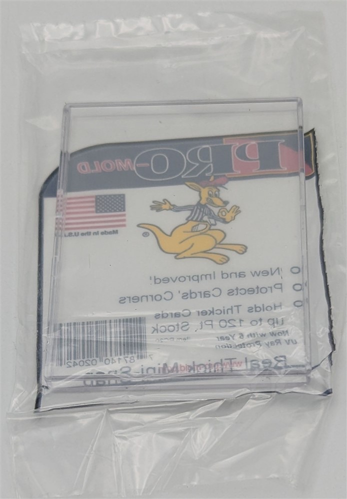 Lot of 10 Pro-Mold PC20 120pt Thick Mini-Snap Tite Baseball Trading Card Holders