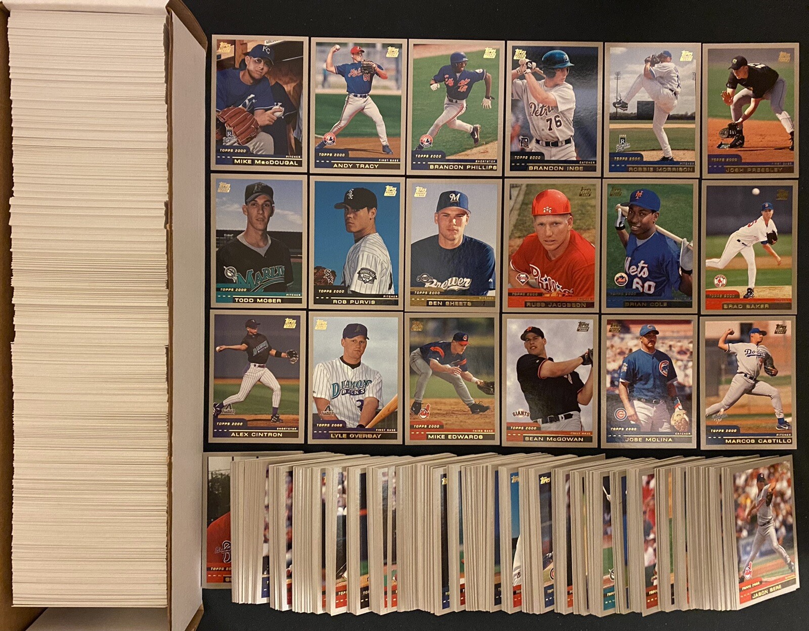 2000 Topps Traded – Baseball Cards – Complete Your Set – You U Pick