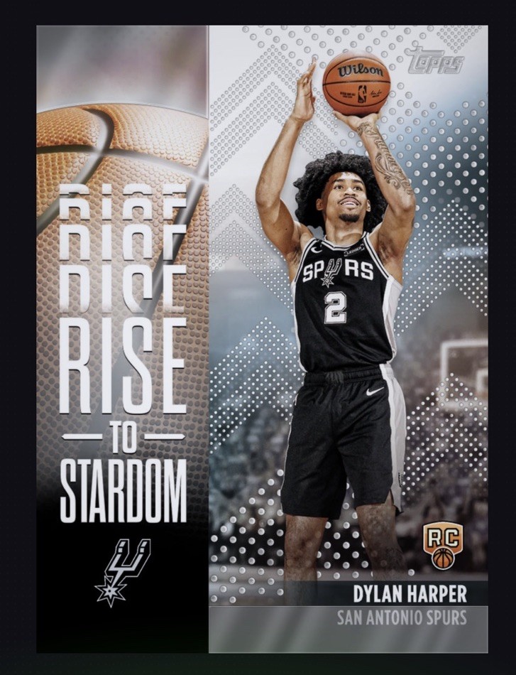2025 TOPPS NBA Flagship Rise Stardom Rookie -DYLAN HARPER (TOPPS NBA DigitaICard