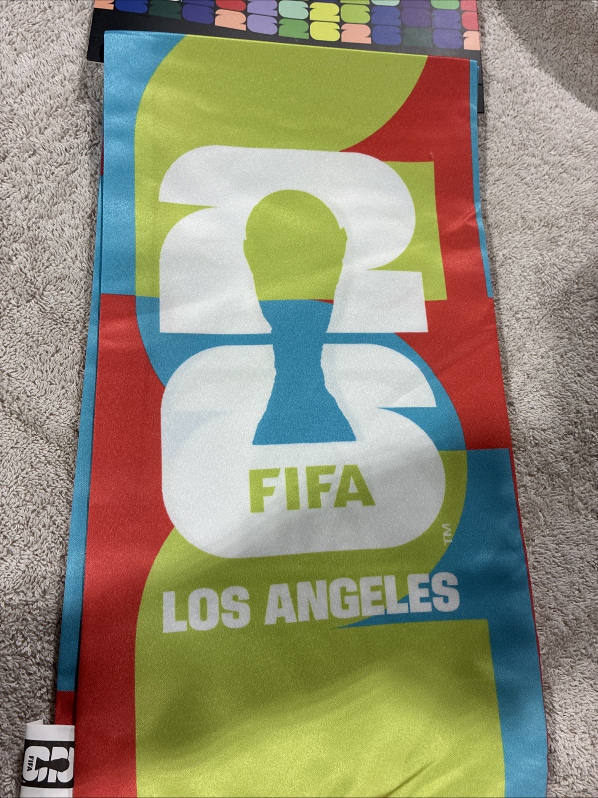 Official FIFA World Cup 2026 Los Angeles Fan Scarf. FAST SHIPPING