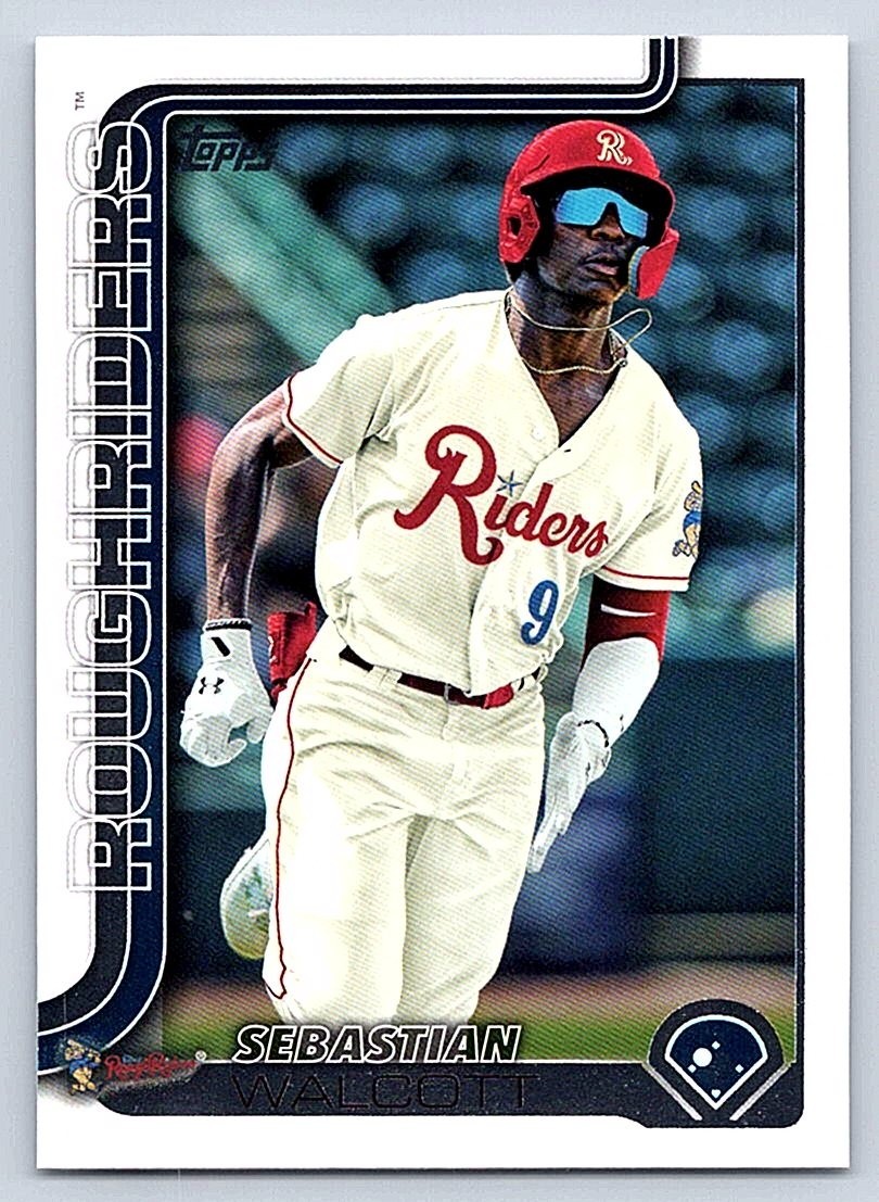 SEBASTIAN WALCOTT RIDERS 2025 TOPPS PRO DEBUT #PD-13