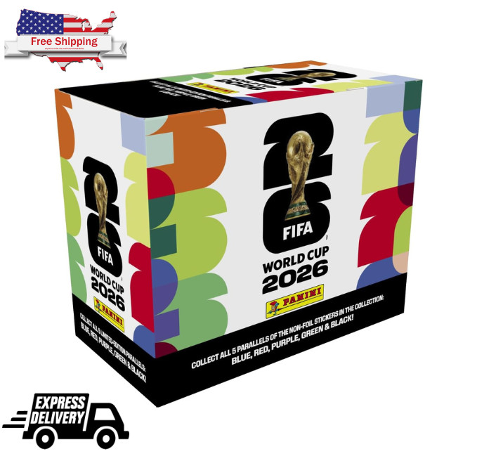 FIFA World Cup 2026™ Official Sticker Collection – 25 Pack Box