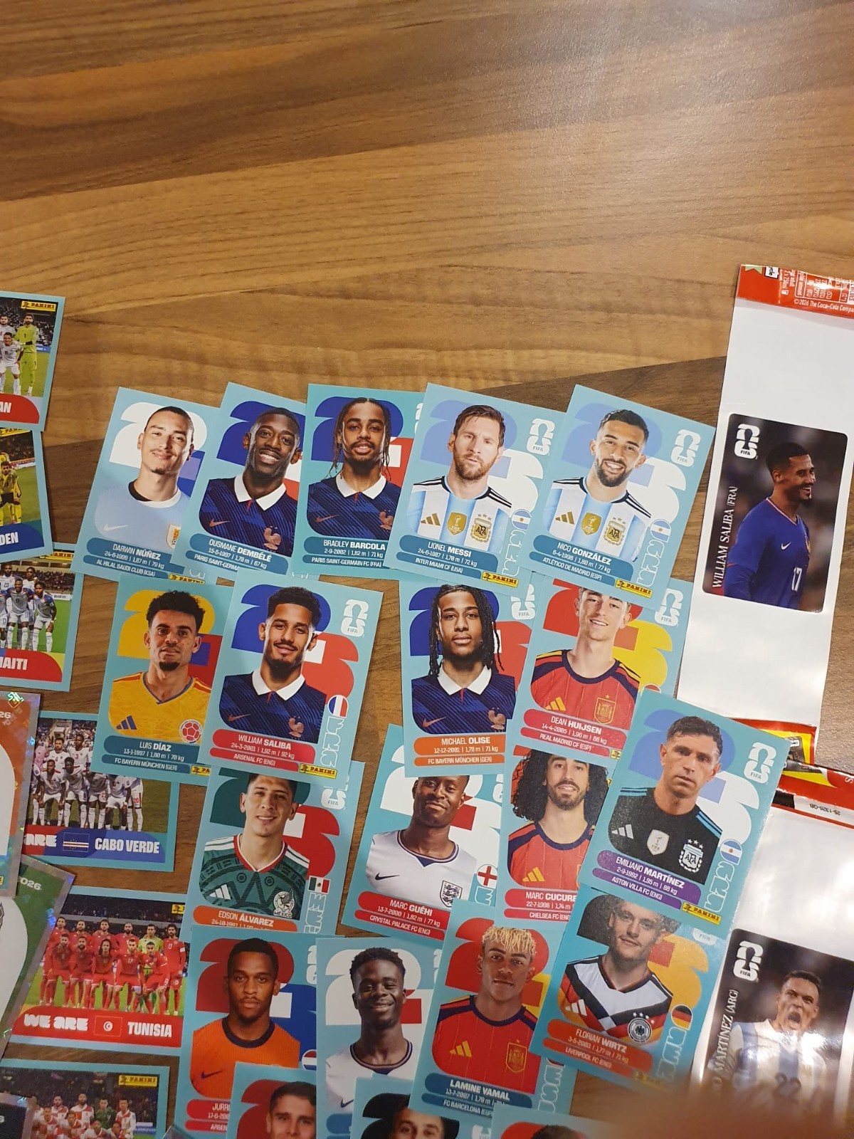 Panini FIFA World Cup 2026 choose your stickers Teams A-B