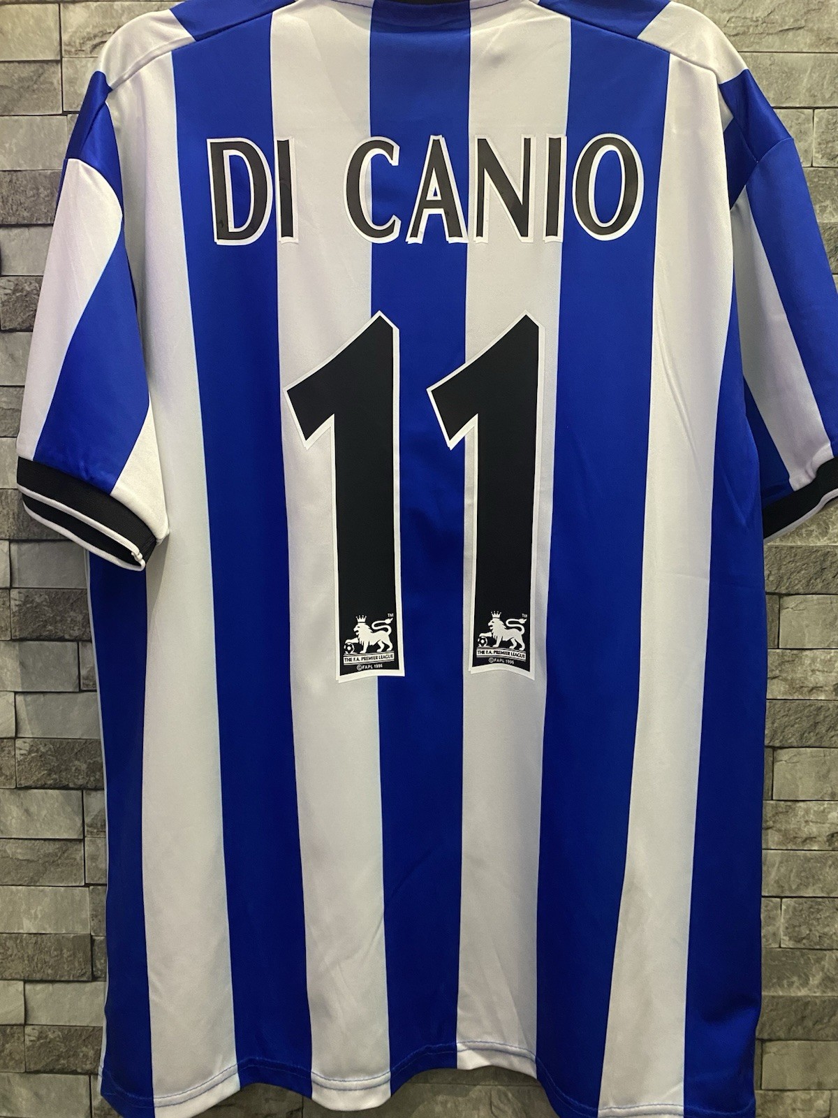 Sheffield Wednesday 97/98 Home Shirt Size Adults Large #11 Di Canio
