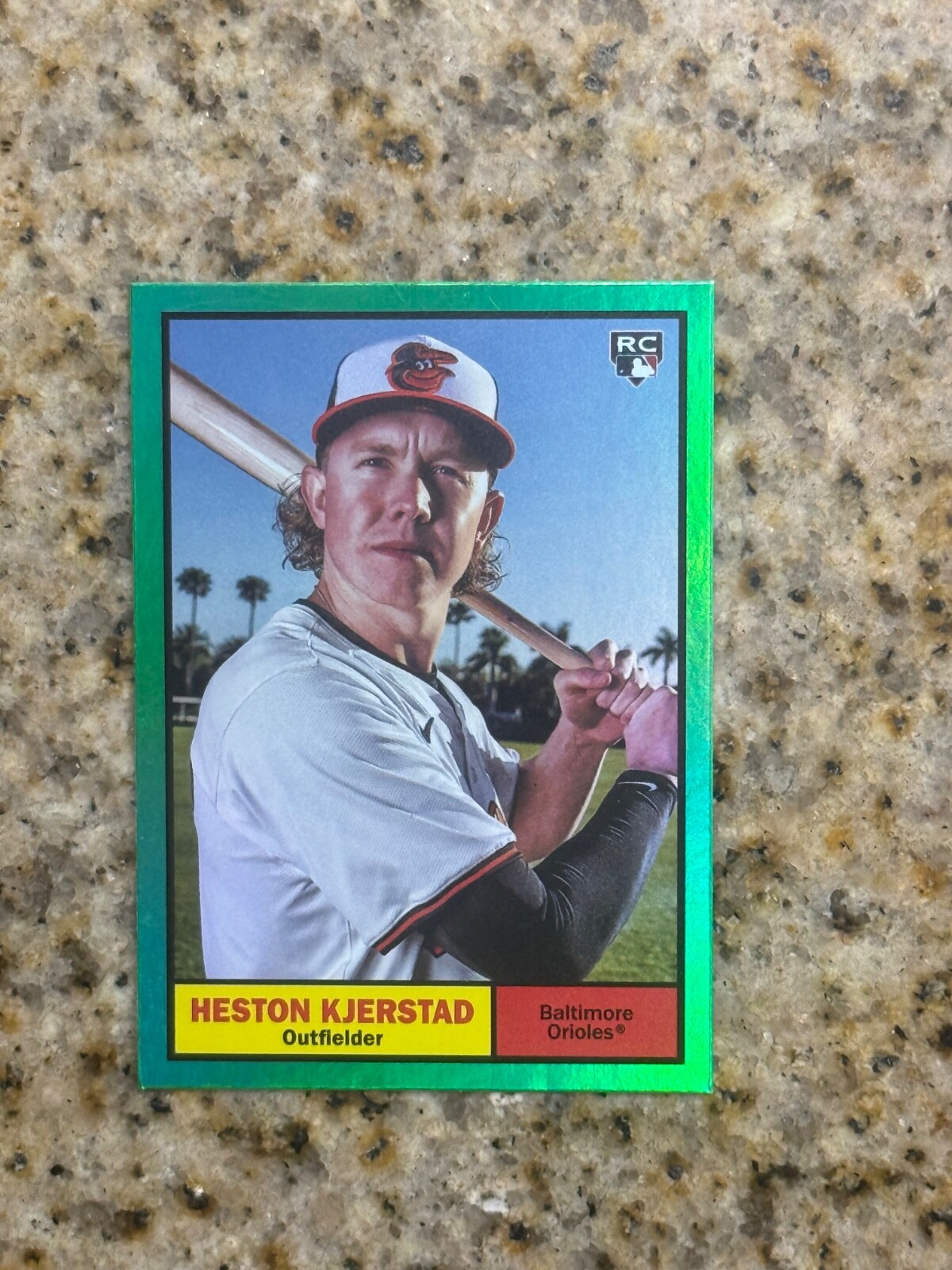 2024 Topps Archives – 1999 New Breed Green Foil #99NB-19 Heston Kjerstad /99…