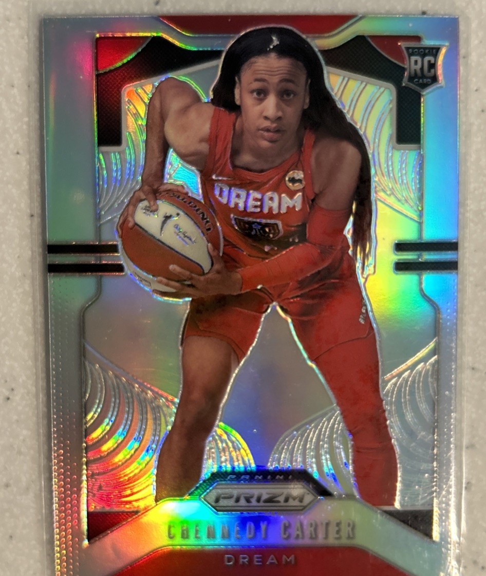 2020 WNBA Prizm Silver Refractor RC #92 Chennedy Carter Rookie