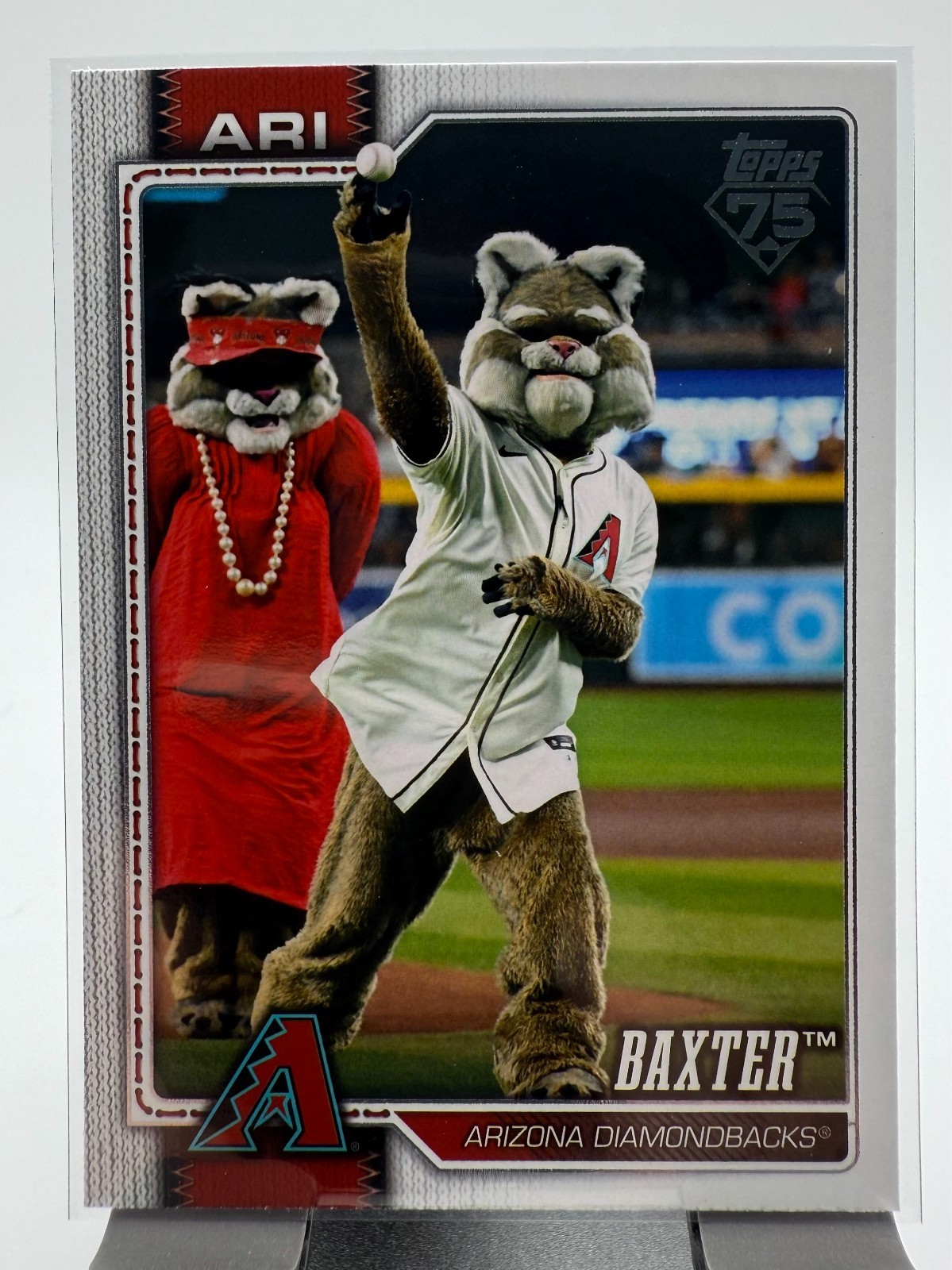 BAXTER 2026 Topps Series 1 Celebration #M-1 Arizona Diamondbacks Mascot