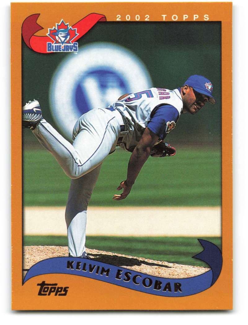 2002 Topps #119 Kelvim Escobar NM-MT Blue Jays ID:81150