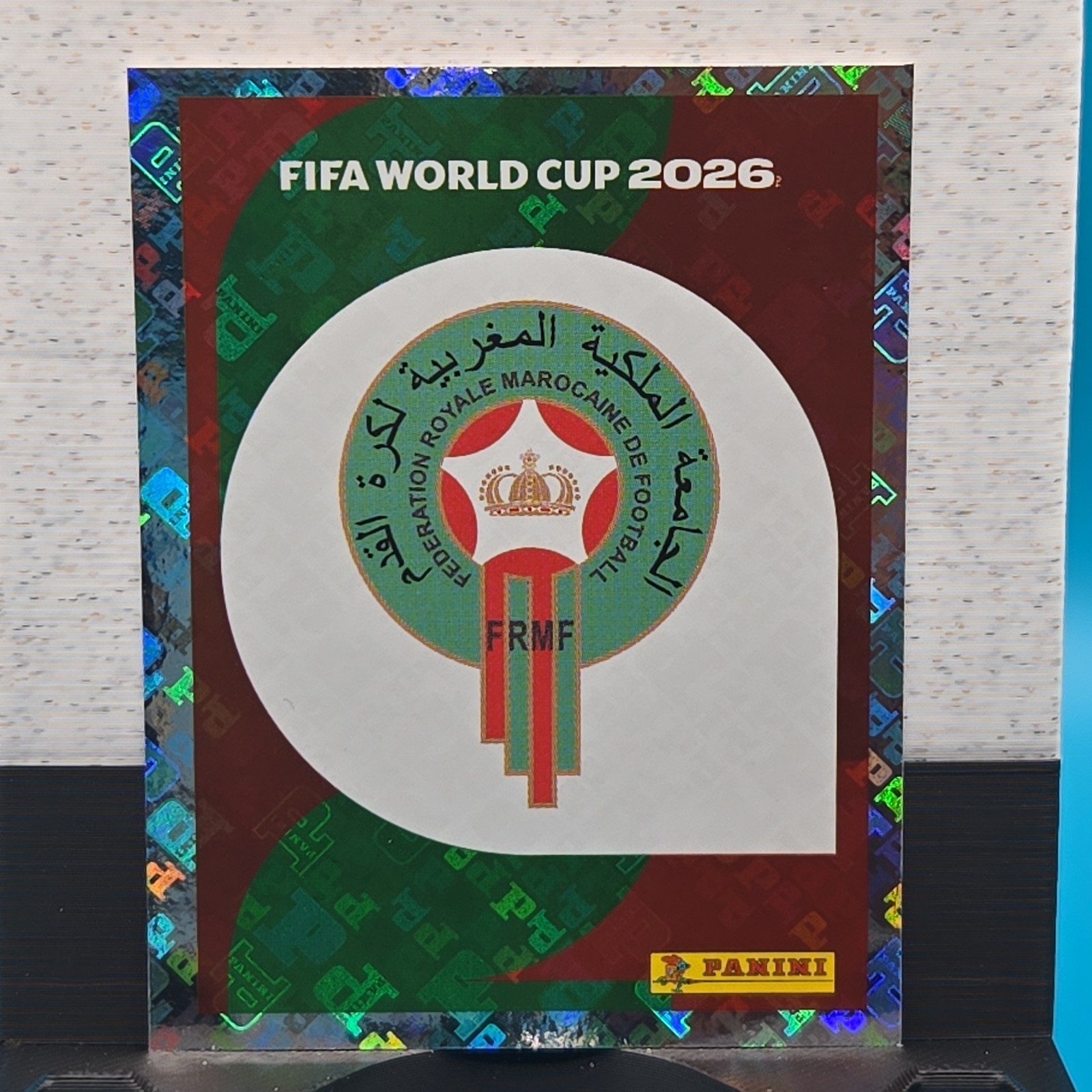 2026 Panini FIFA World Cup Stickers Emblem FOIL #MAR1 Morocco