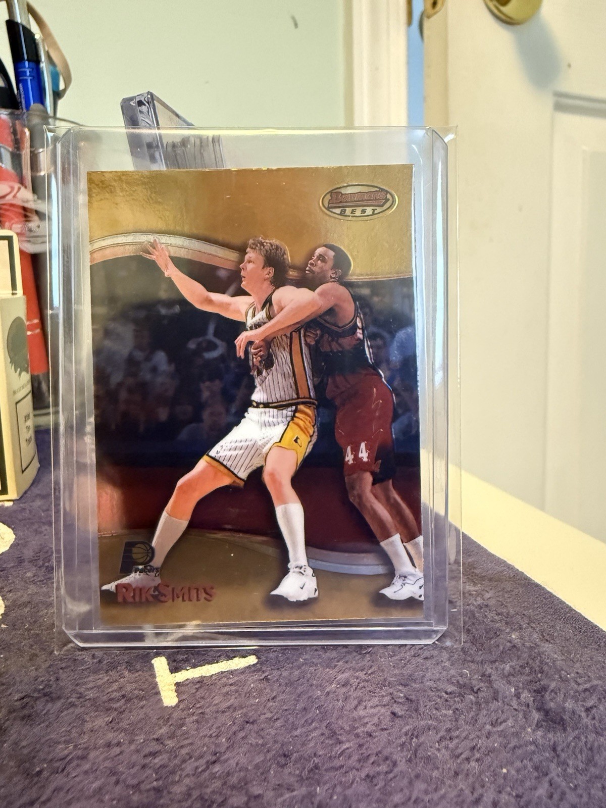 1998-99 Bowman’s Best Rik Smits #27 Indiana Pacers 1016