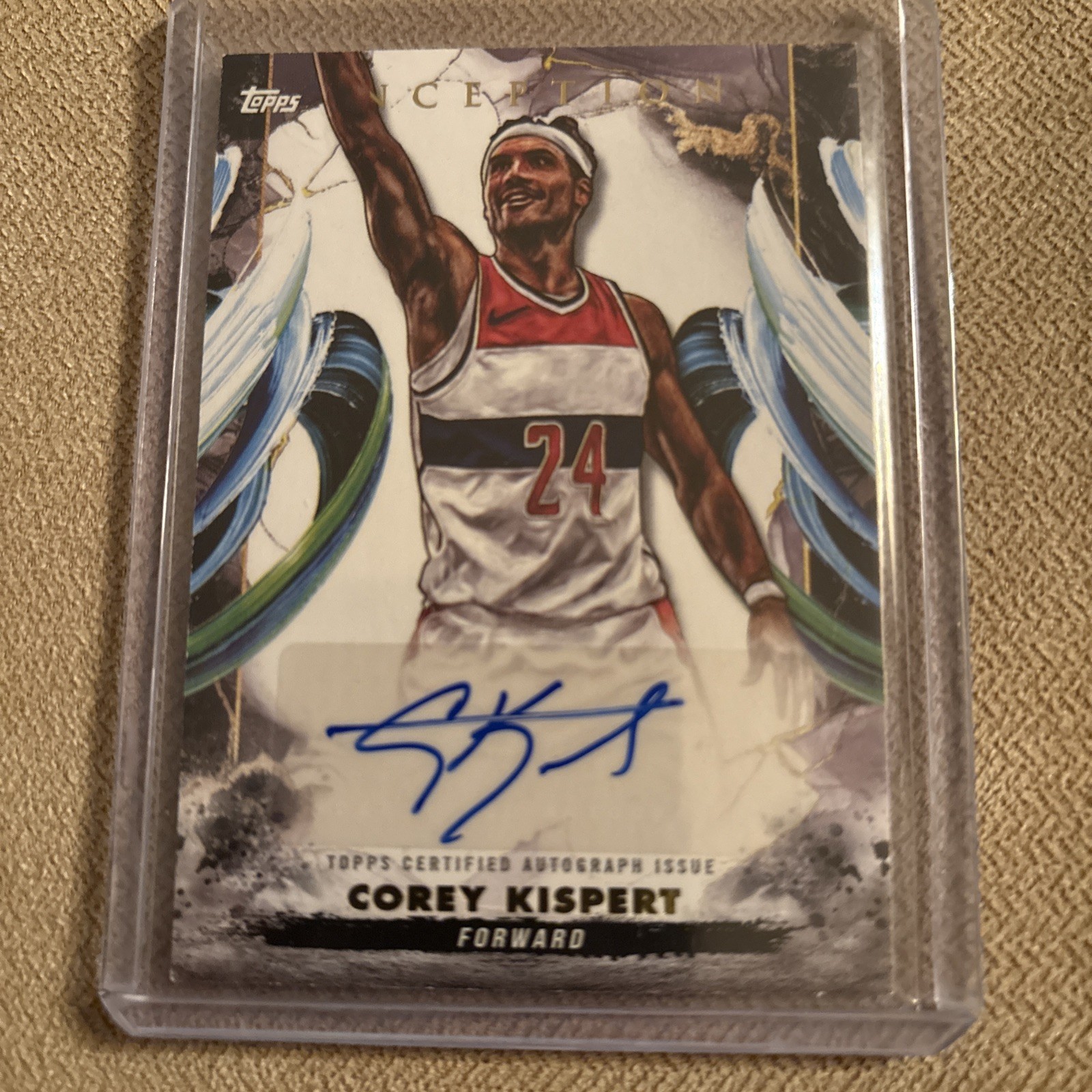 Corey Kispert 2024-25 Topps Inception Auto #AC-CK