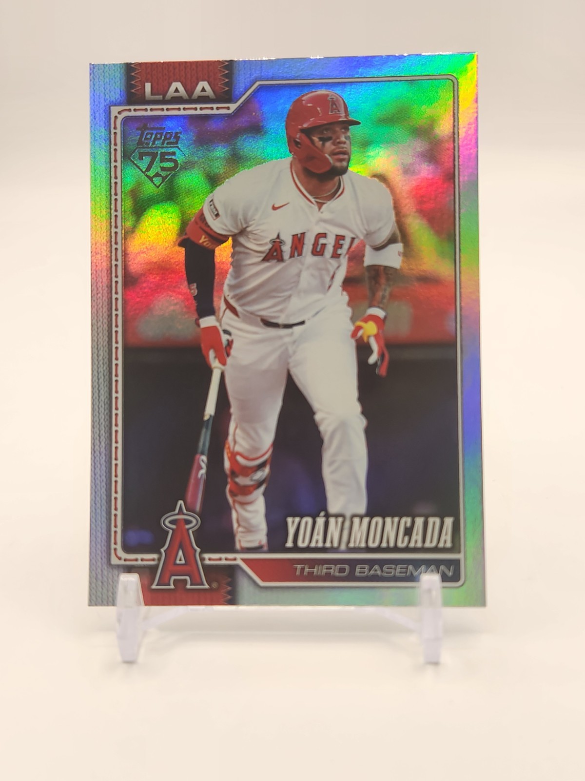 2026 Topps Series 2 Yoan Moncada Rainbow Foil #625