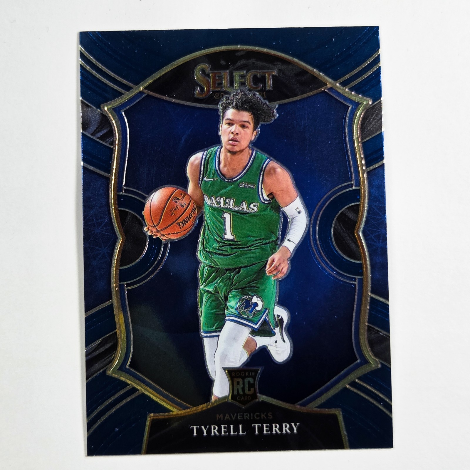 2020-21 Panini Select – Concourse Tyrell Terry #91 Blue (RC)