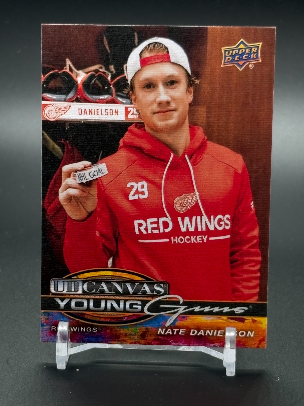 2025-26 Upper Deck Extended Series UD Canvas Young Guns C-376 NATE DANIELSON RC