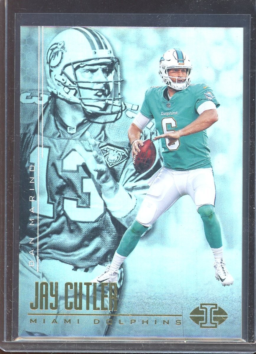Jay Cutler Dan Marino 2017 Panini Illusions #55