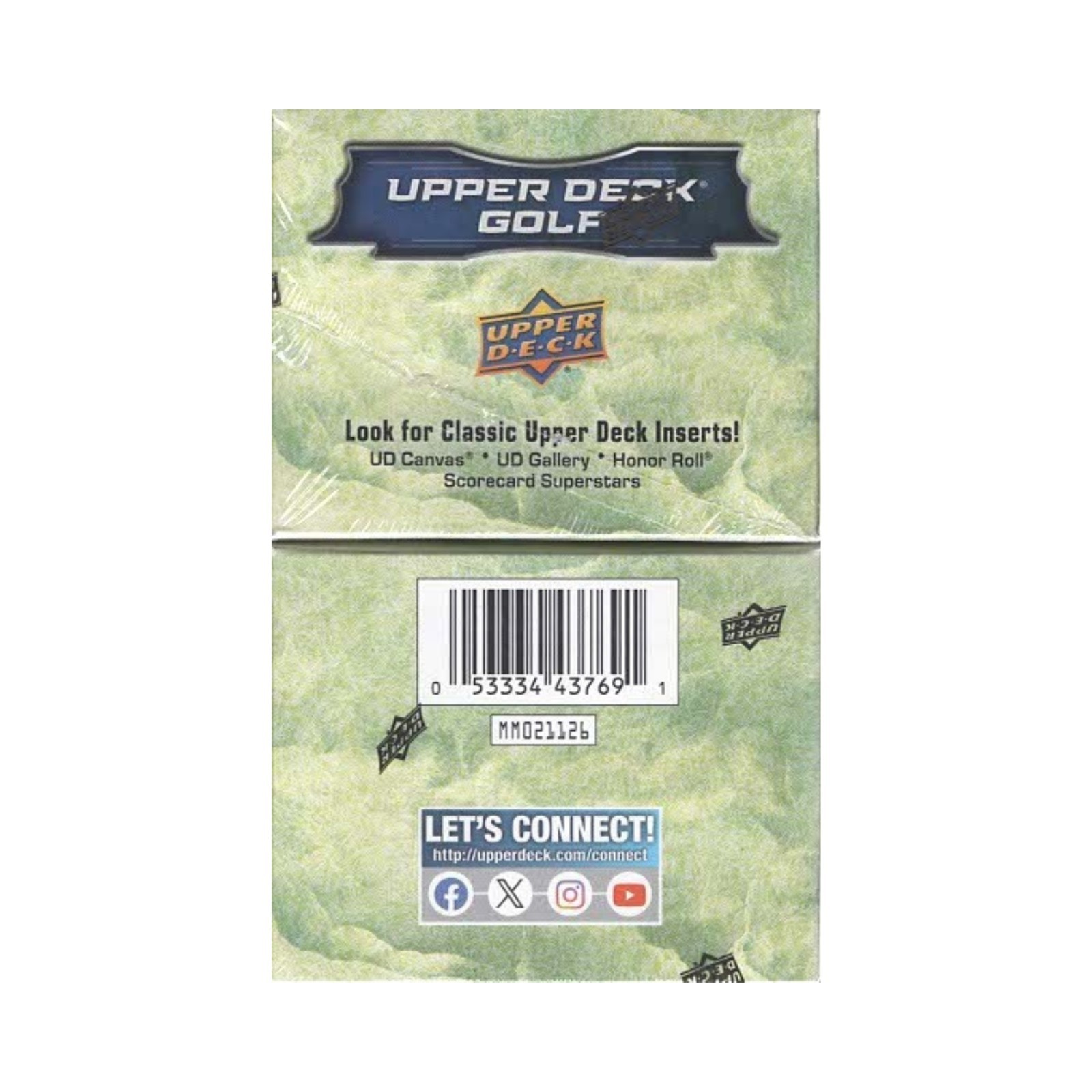 2026 Upper Deck Golf 48Ct. Blaster Box | Factory Sealed