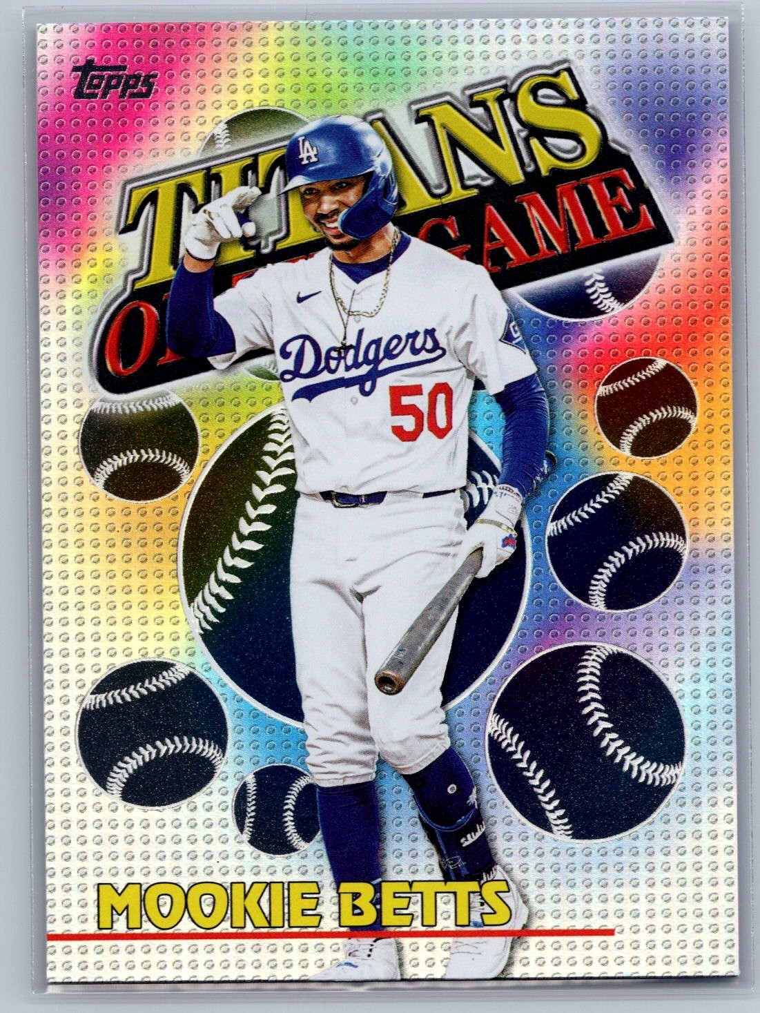 2026 Topps Series 1 Titans of the Game Inserts – Complete Your Set