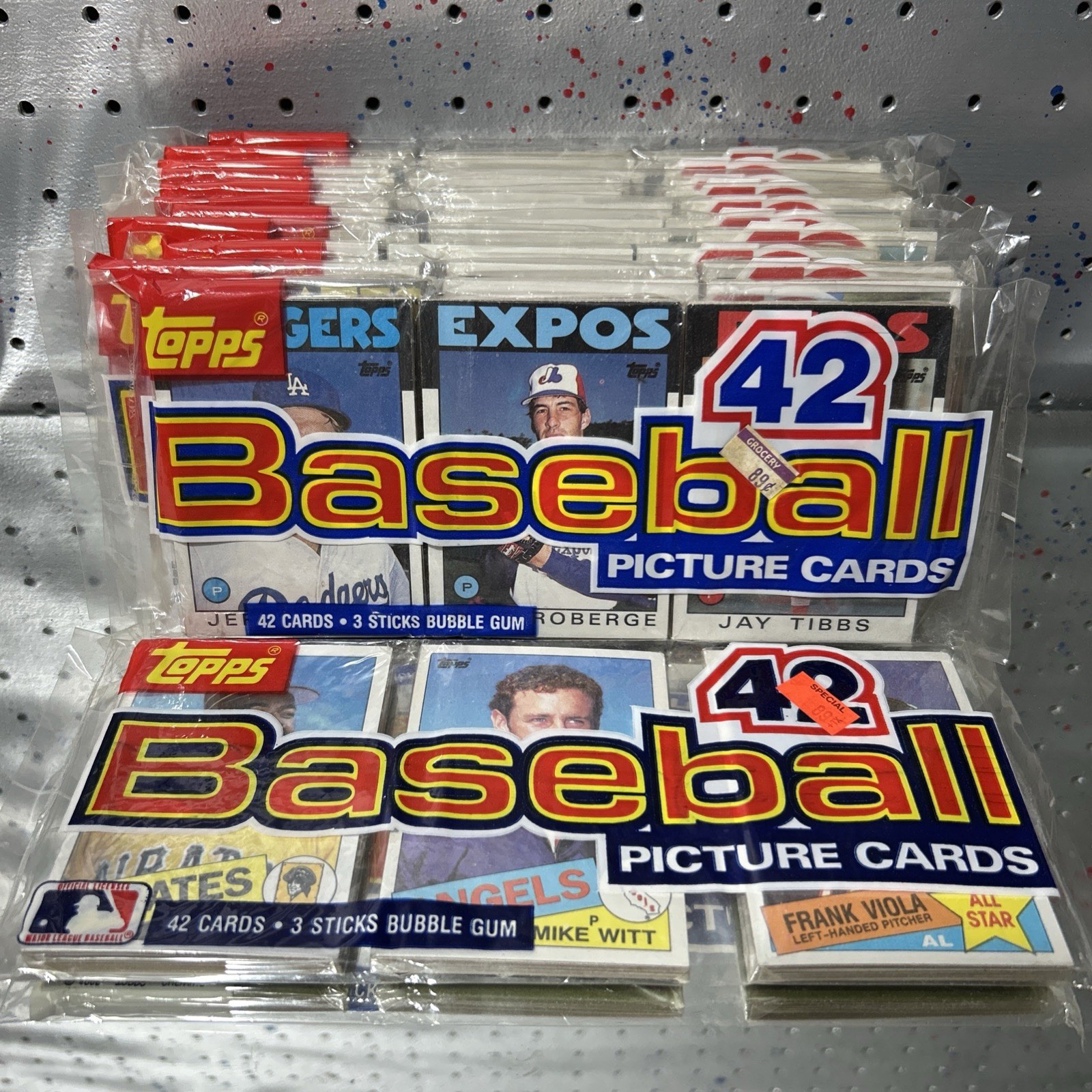 Unopened 1985 Topps Grocery Rack Pack Random Pick