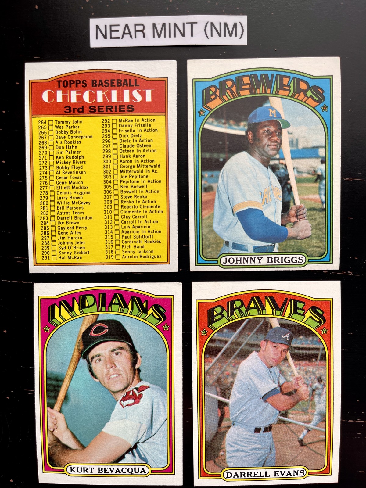 1972 Topps Baseball Cards 601-787 (P-NM) – You Pick – Complete Your Set