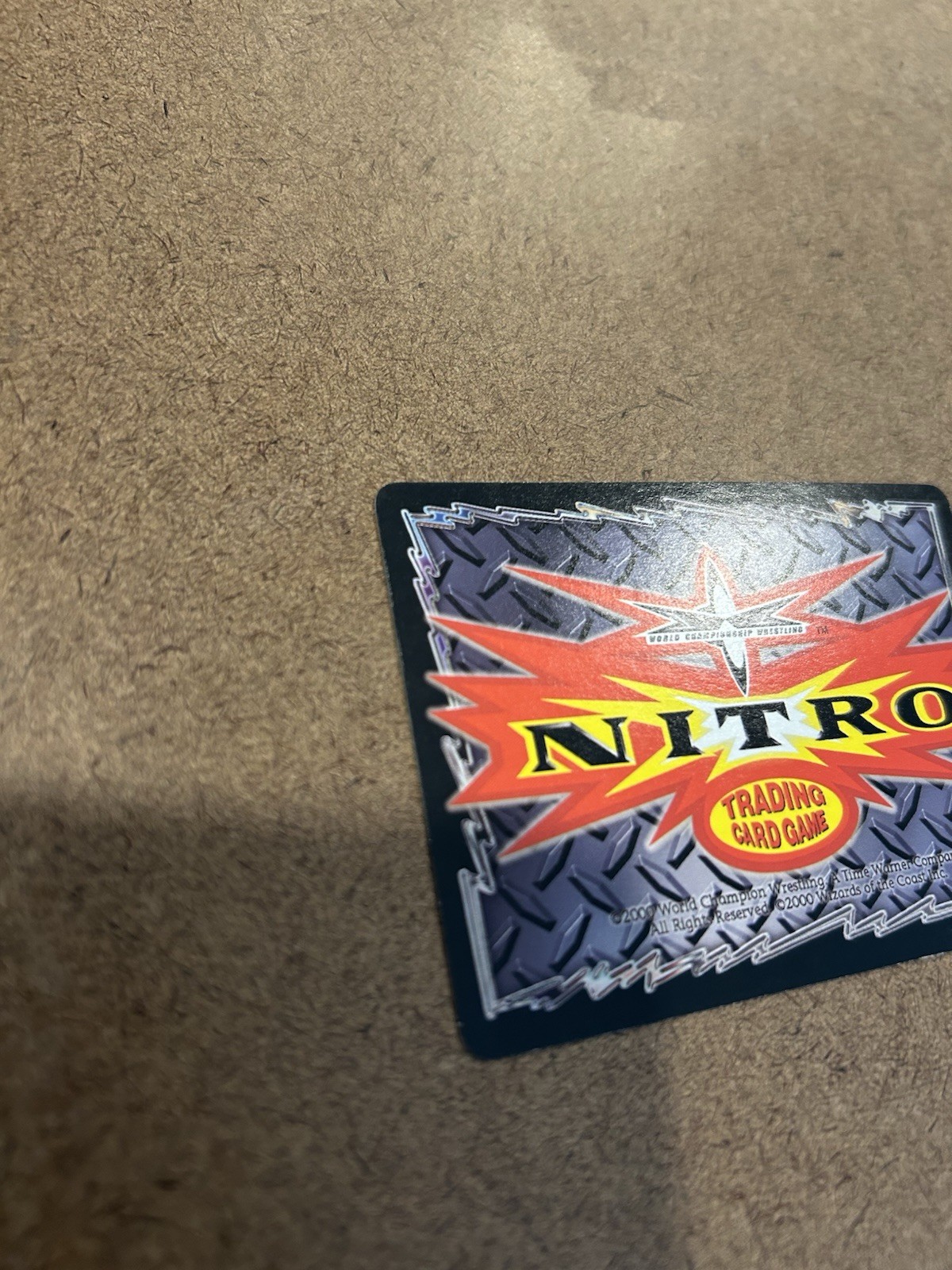 2000 WCW Nitro Trading Card Game – Promo Buff Bagwell Wizards of the Coast Stamp