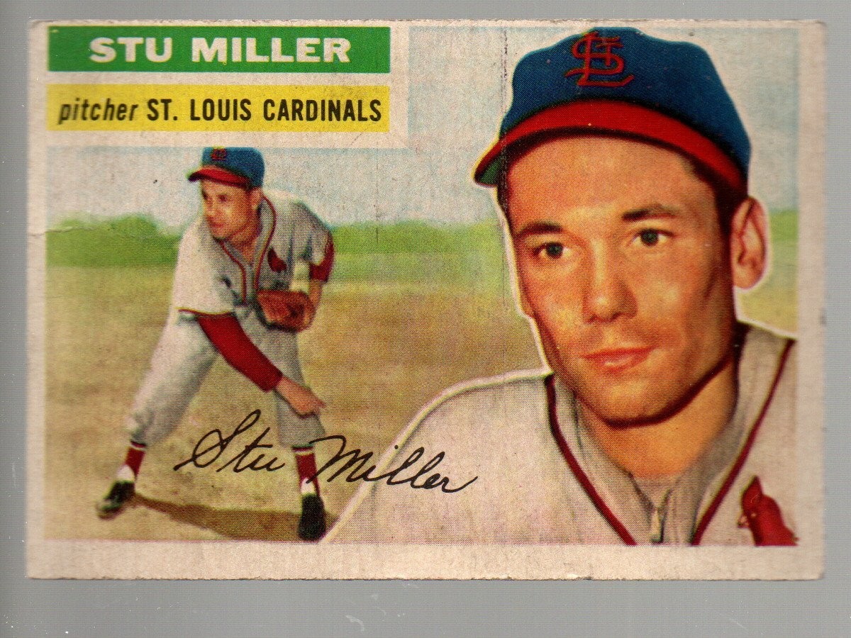 1956 Topps #293 Stu Miller Excellent