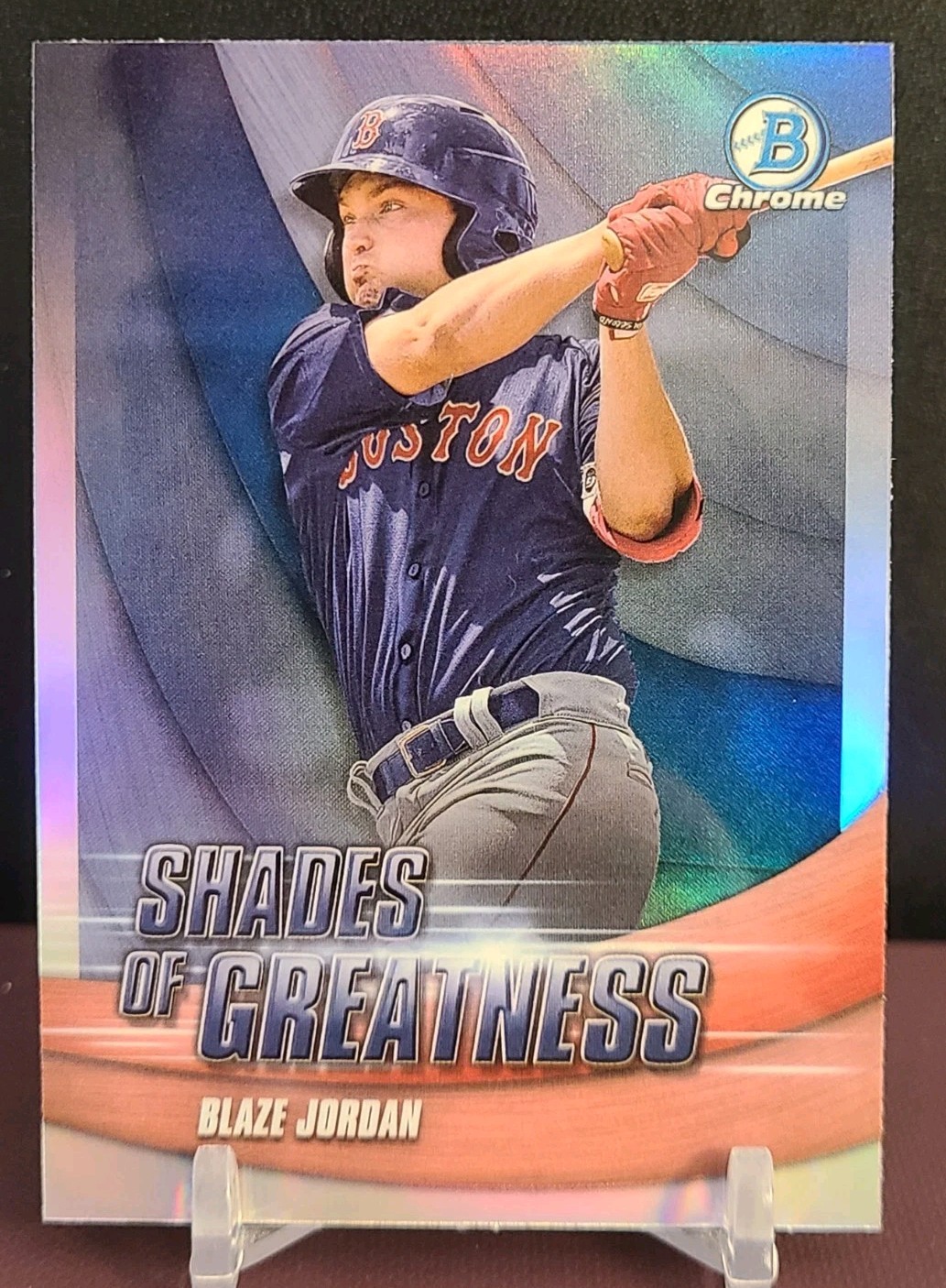 2022 Bowman Chrome Blaze Jordan Shades Of Greatness #SG-18
