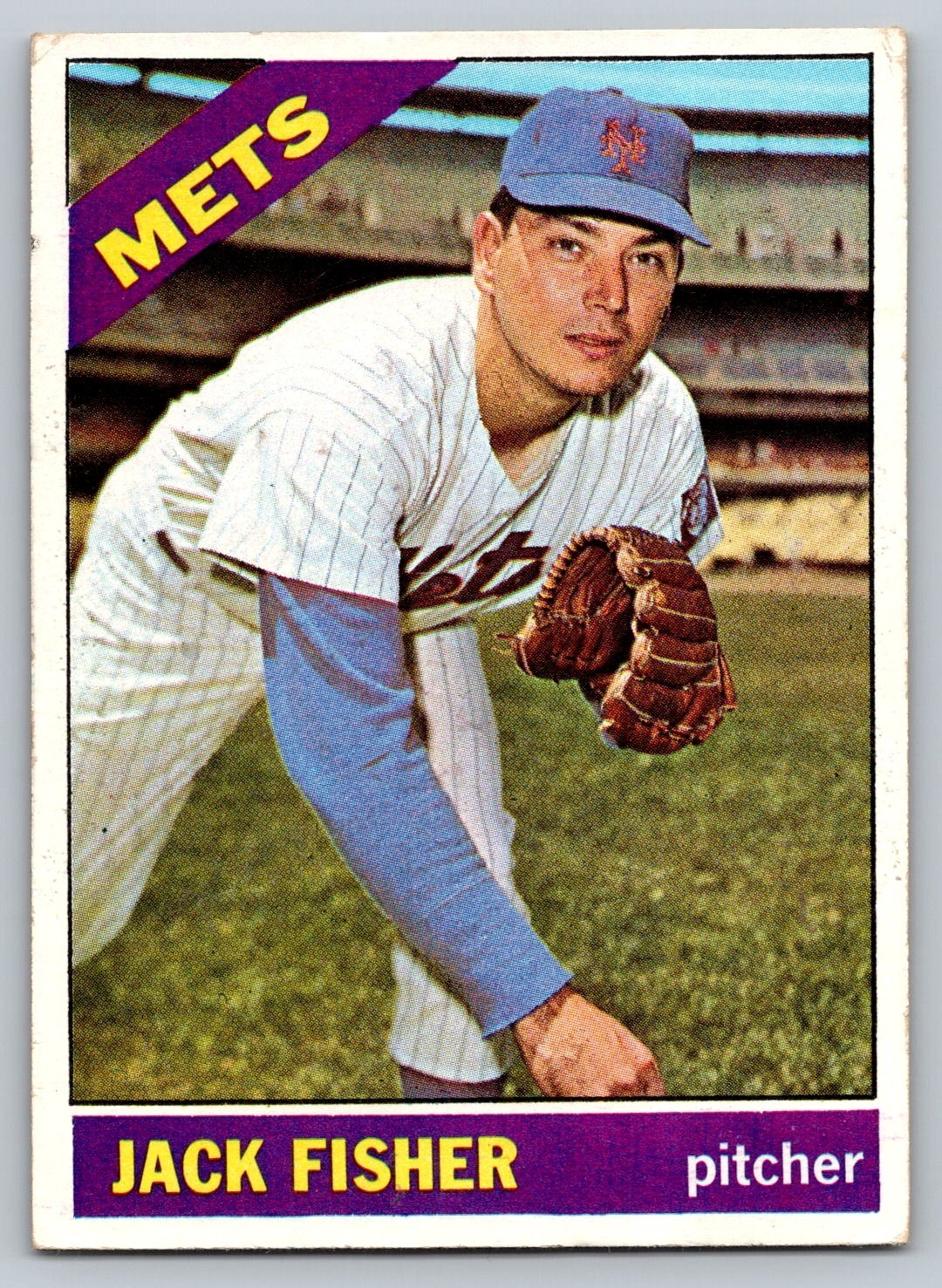 1966 Topps #316 Jack Fisher New York Mets