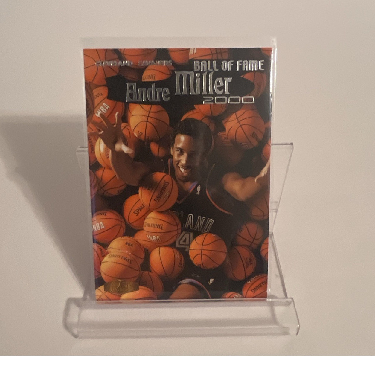 Topps Finest Andre Miller Ball of Fame Insert #2000 NBA Basketball Card