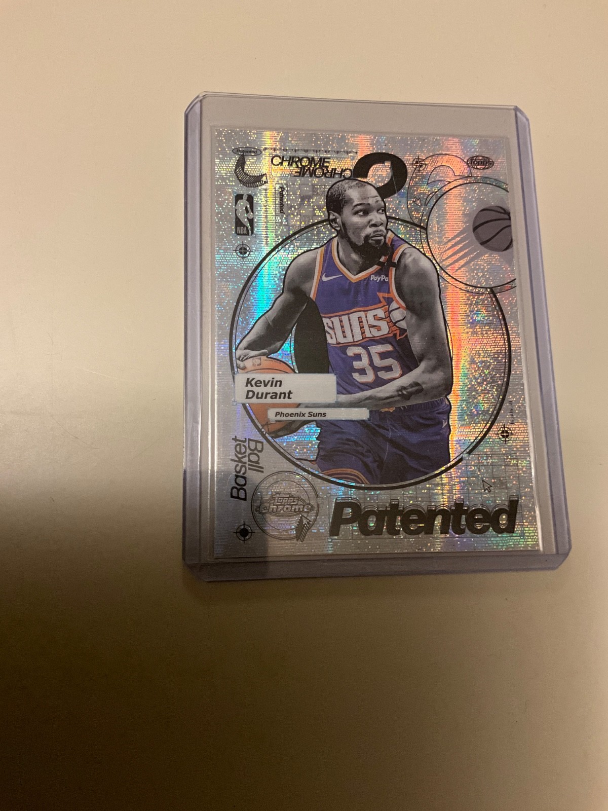 2025-26 Topps Chrome – Patented Kevin Durant #PD-8