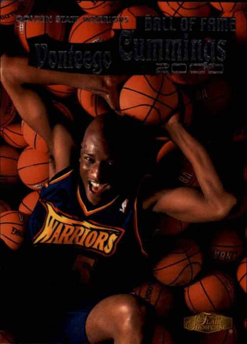 1999-00 Flair Showcase Ball of Fame #BF11 Vonteego Cummings – BSK