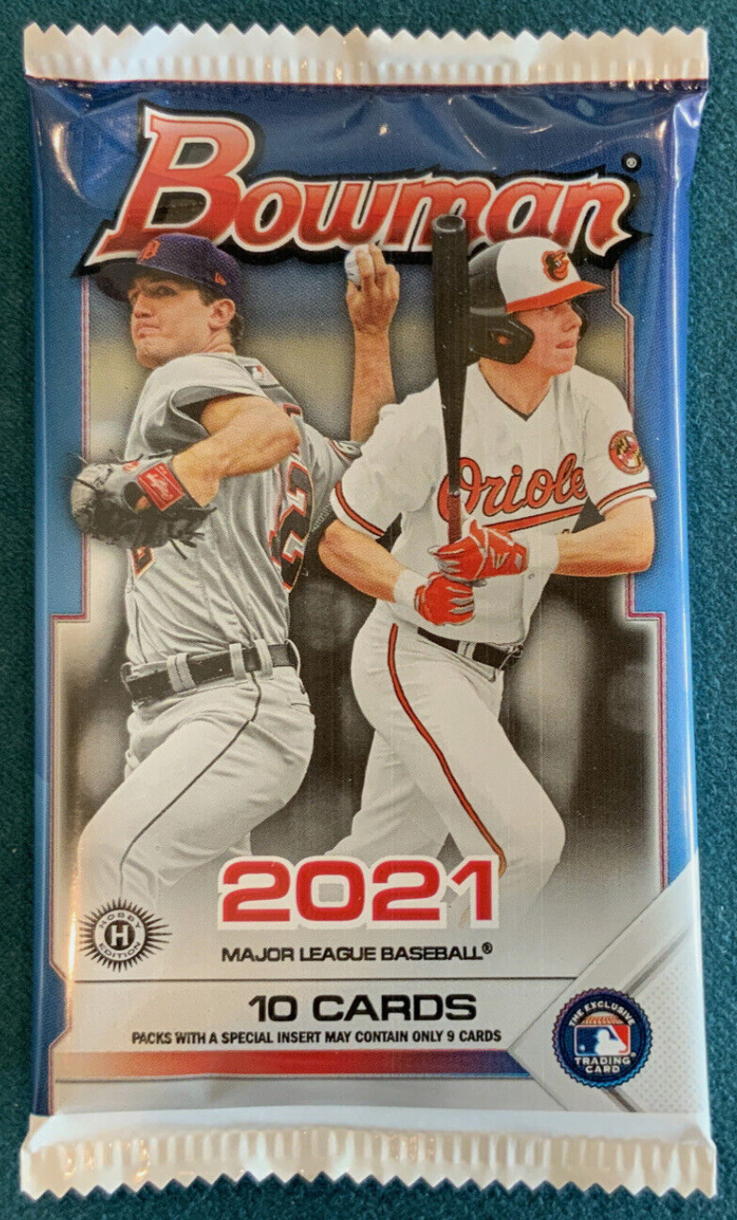 2021 Bowman Baseball Hobby Pack – Sealed – Auto?