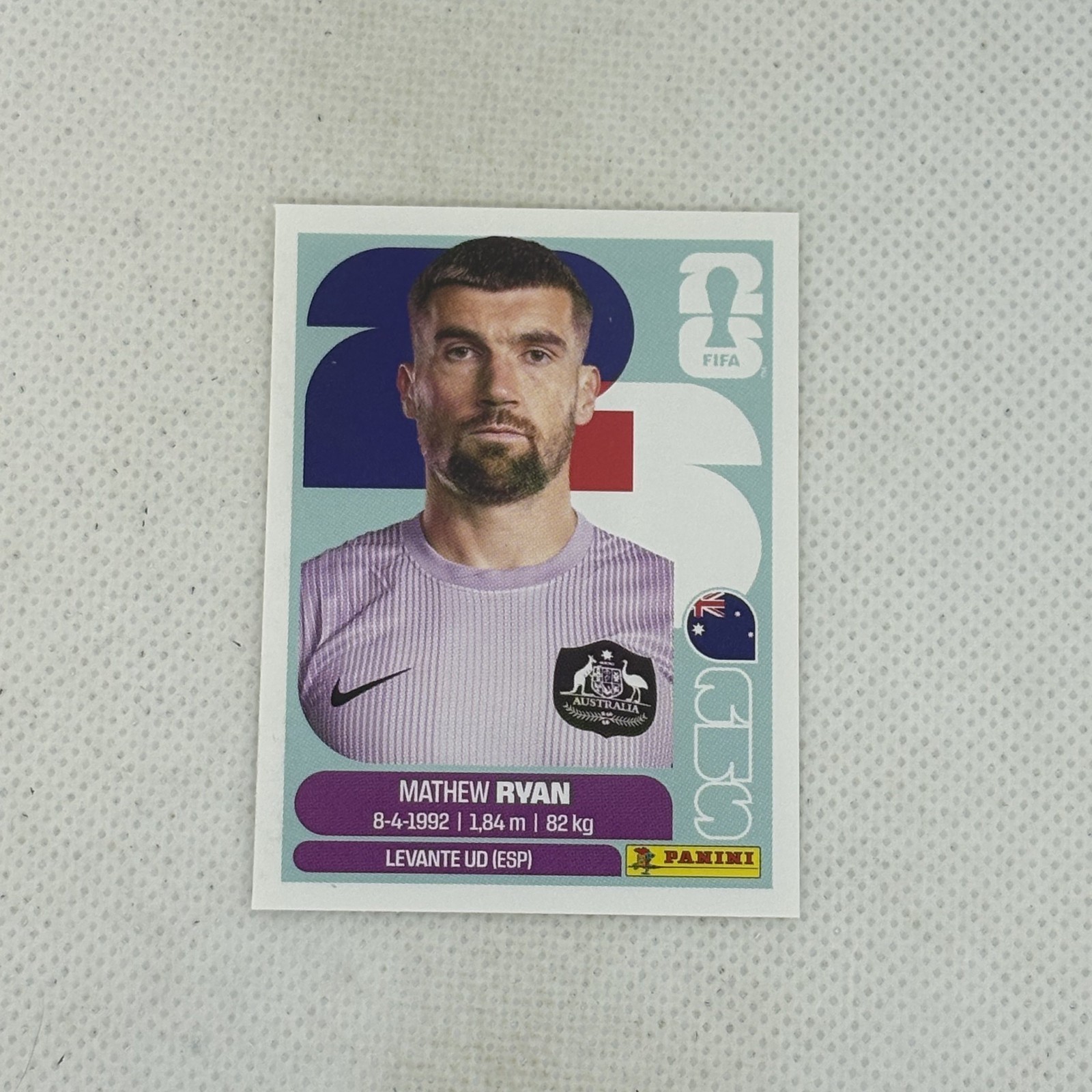 2026 Panini FIFA World Cup | Mathew Ryan Australia AUS 2 | Sticker!