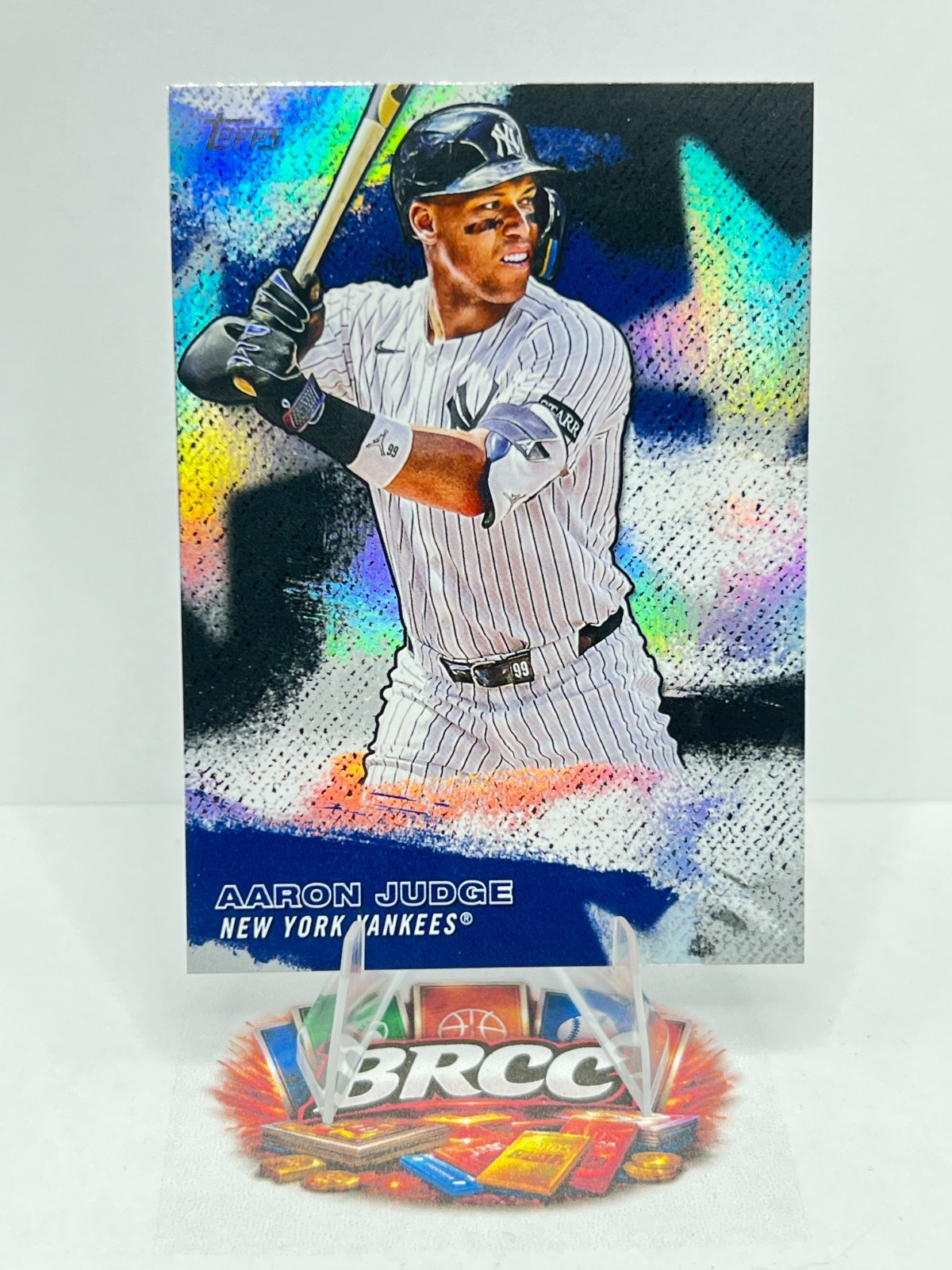 2026 Topps Stars Of The MLB #SMLB-1 Aaron Judge Rainbow Foil New York Yankees