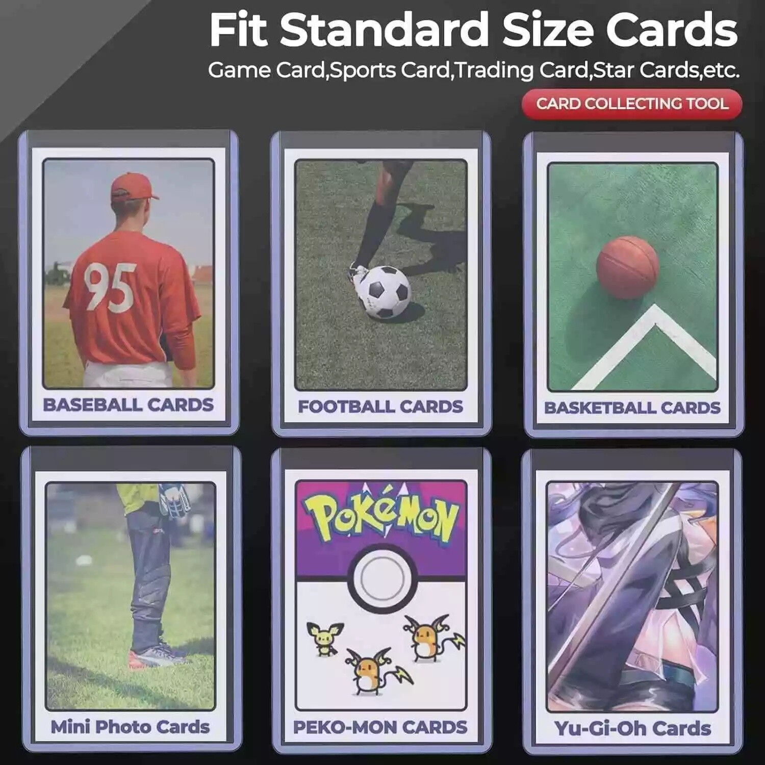 100/200/500/1000CT Ultra PRO Top Loader For 35pt Pokémon Standard Trading Cards
