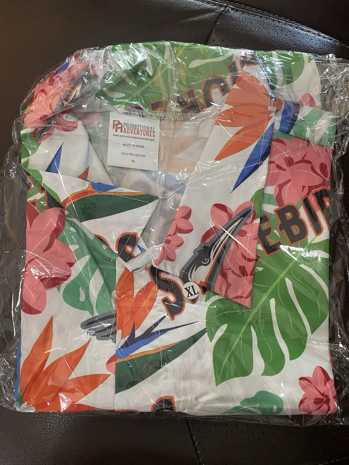Delmarva Shorebirds Baseball Tropical Shirt SGA Pepsi 2026 Size XL