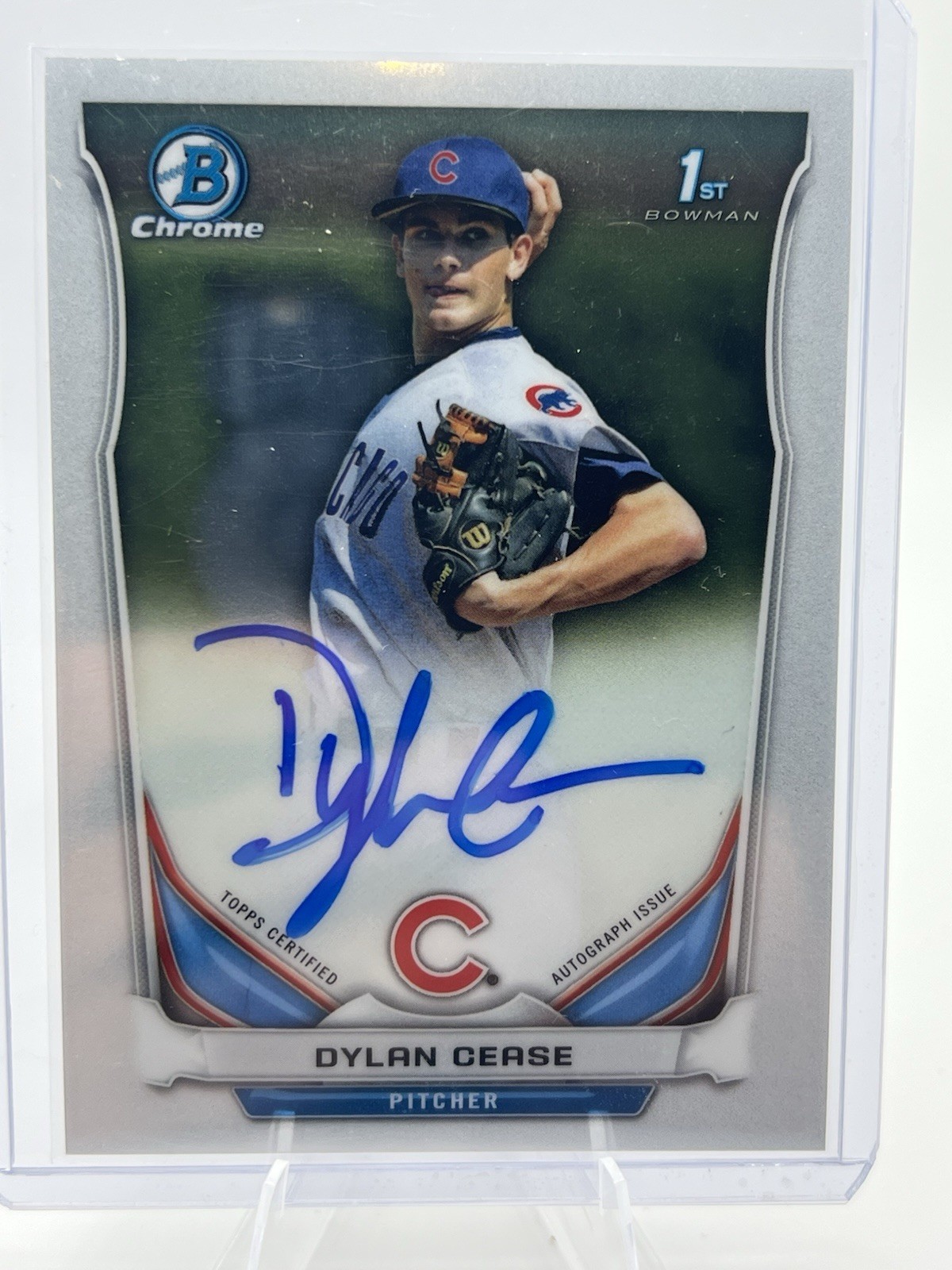 2014 Bowman Draft Dylan Cease BCA-DC 1st Auto Toronto Blue Jays A130