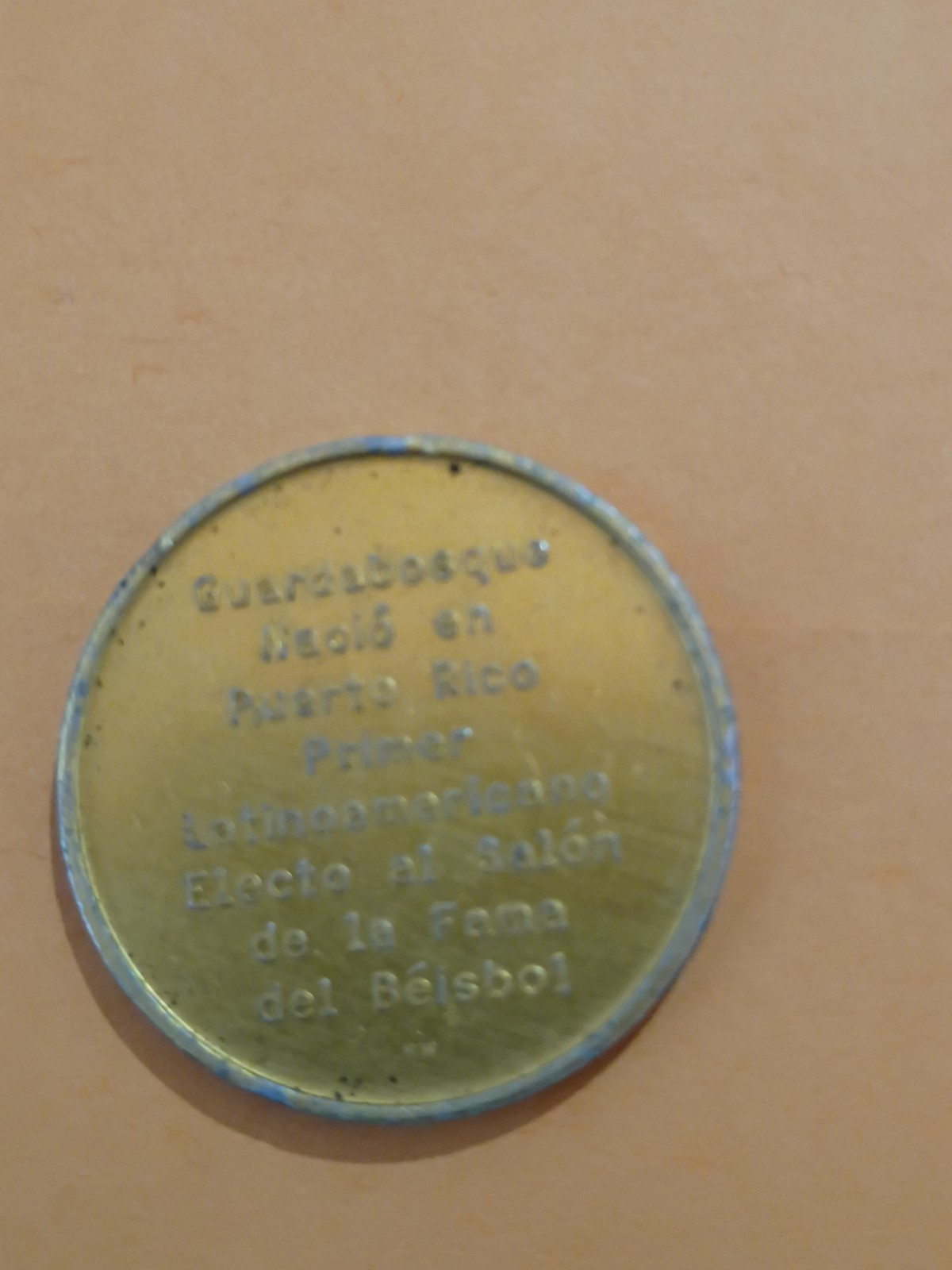 1972 Esso Oil Latin Coins Roberto Clemente Pittsburgh Pirates HOF