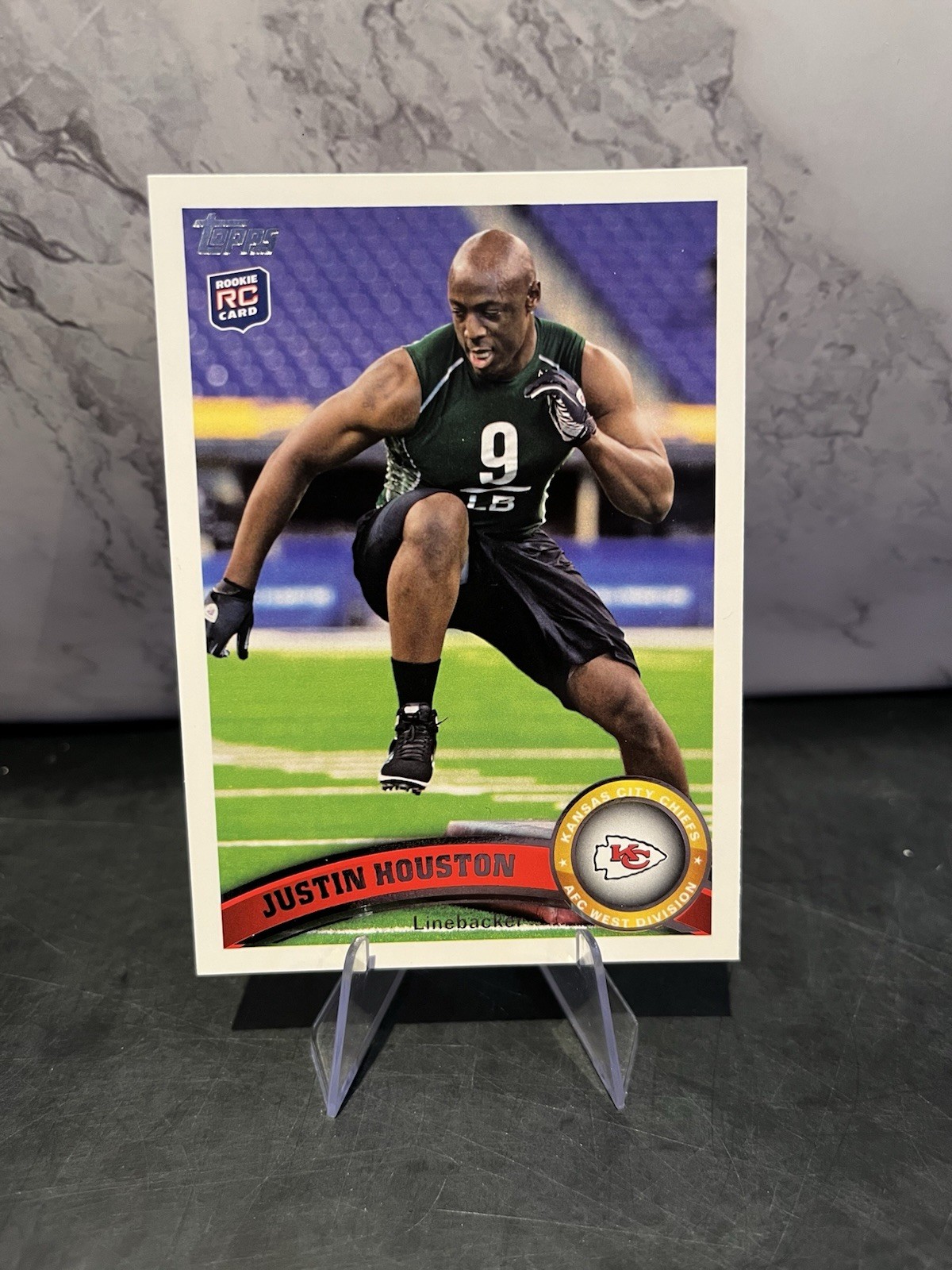 2011 Topps – Rookies Justin Houston #251 (RC), Fast Shipping!
