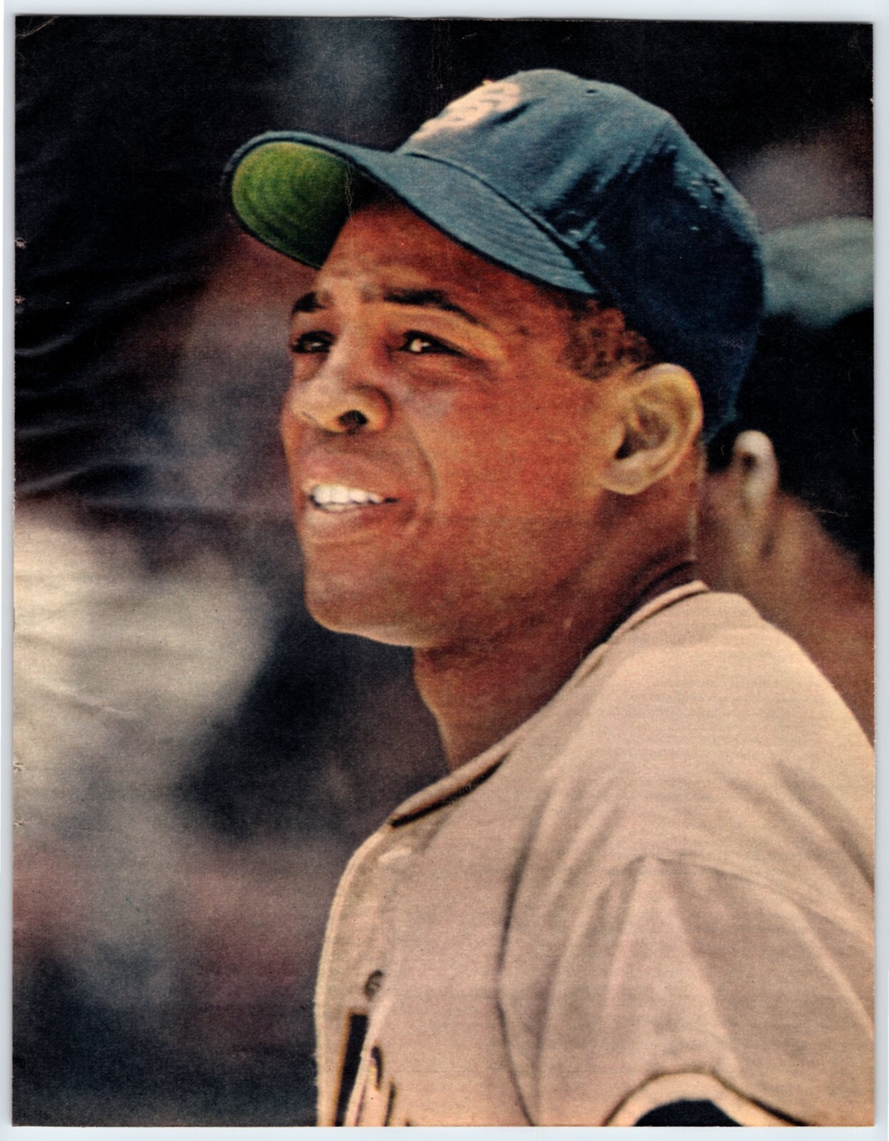 1959 WILLIE MAYS 8″x10.5″ 1950’s Magazine Page Clipping M641