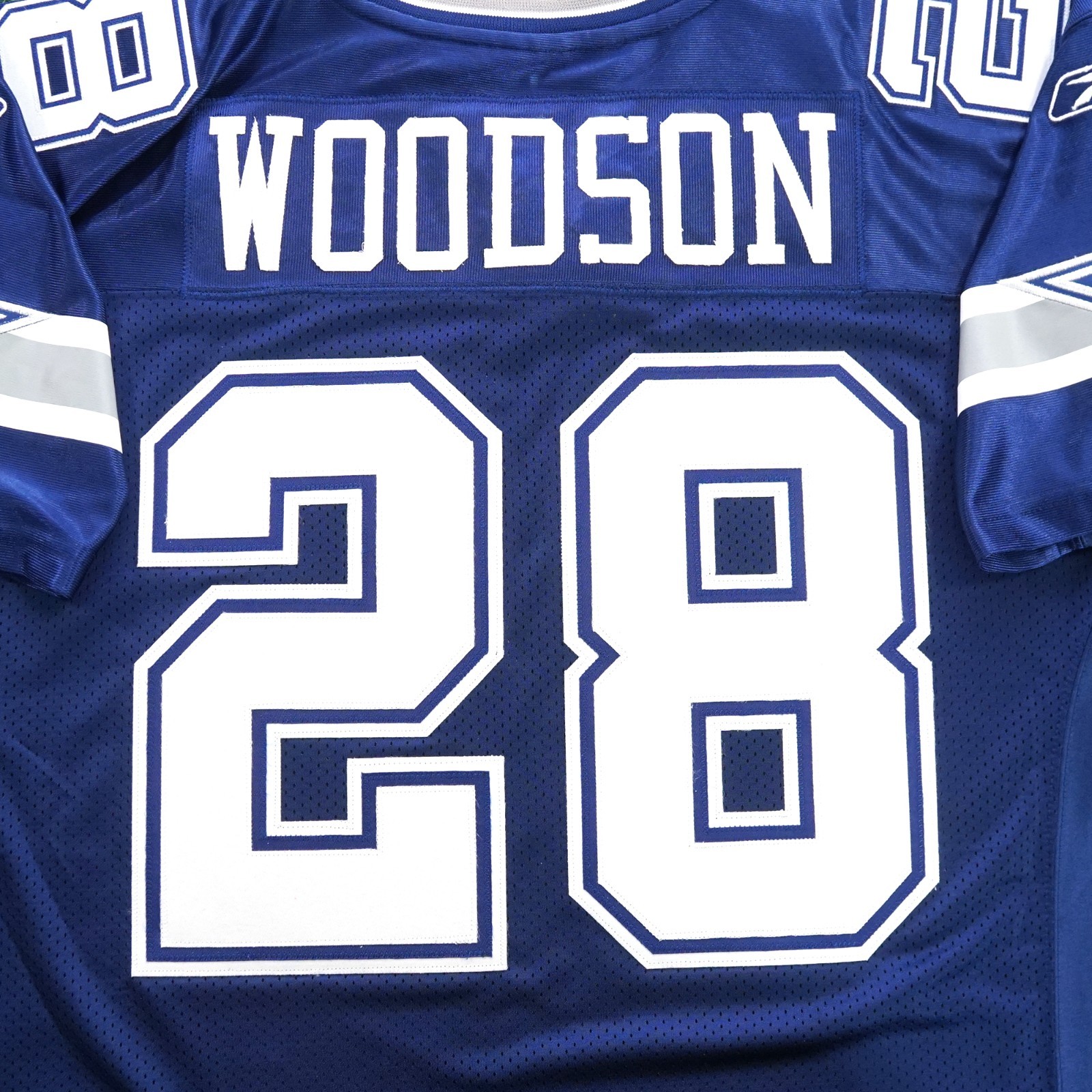 Darren Woodson Reebok Dallas Cowboys NFL Authentic On-Field EQT Home Blue Jersey