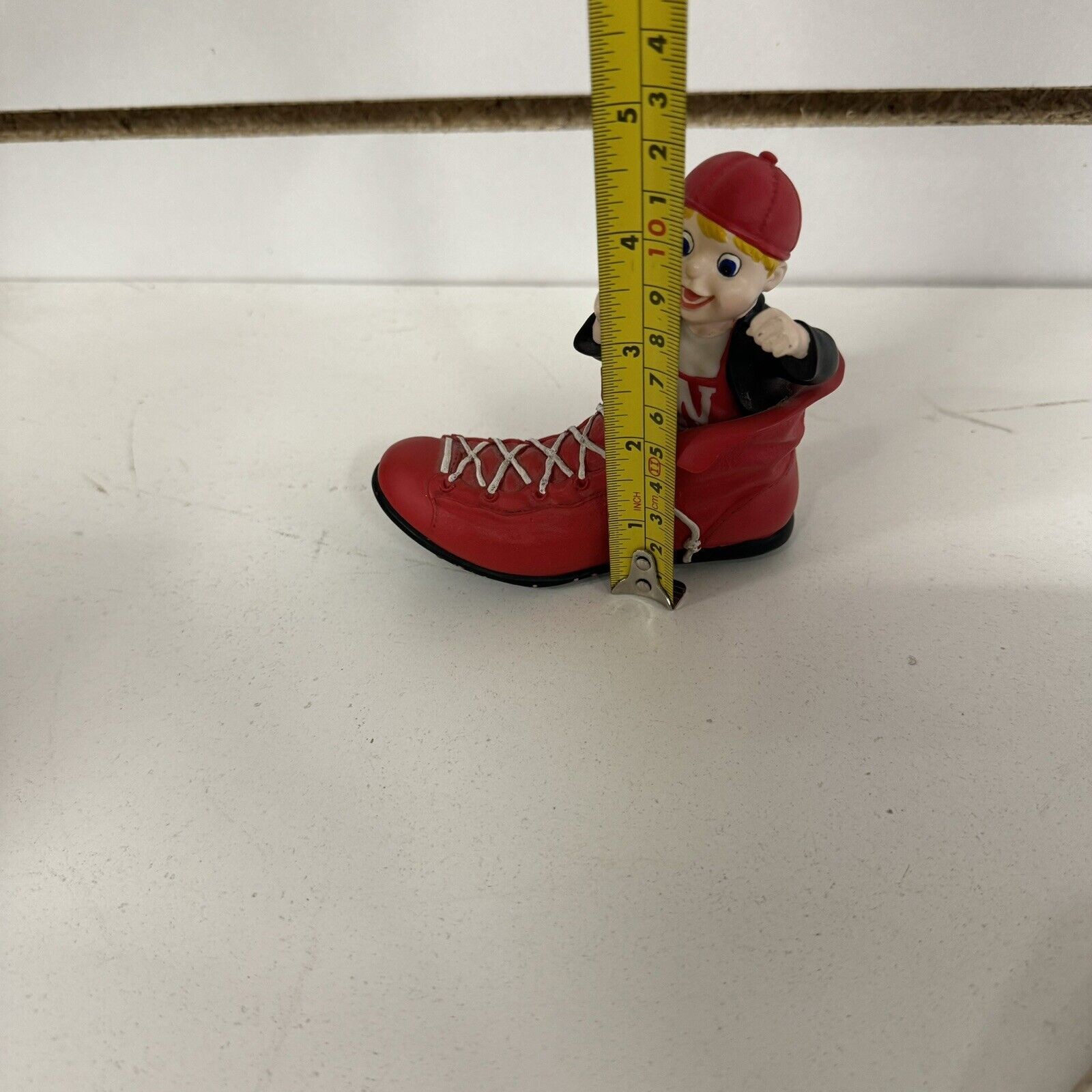 VTG Nebraska Cornhuskers Mascot in Football Cleat by Ridgewood Collectibles – LN