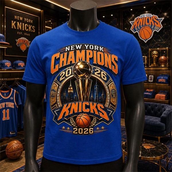 New York Basketball Champions 2026 Shirt, New York Knicks 2026 NBA Champions