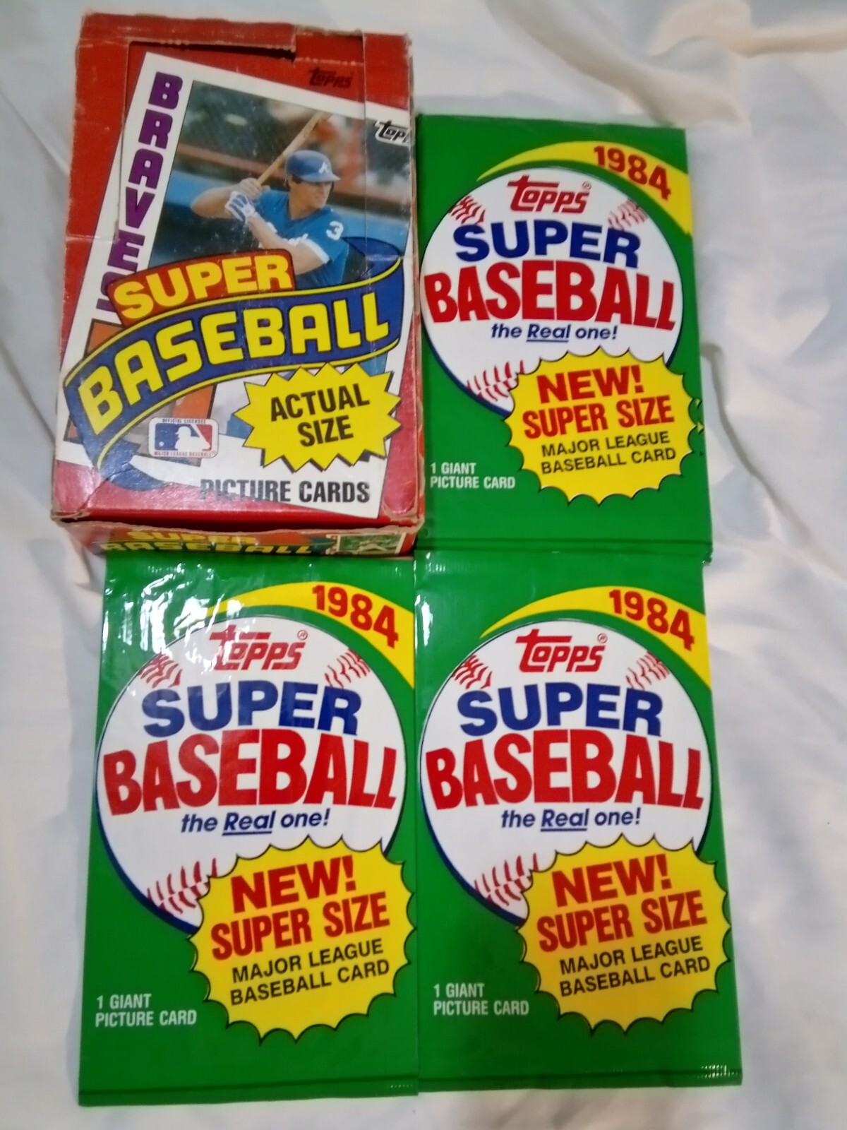 1984-1995 TOPPS BASEBALL CARDS 13 WAX PACKS PLUS 3 RAK PACKS GREAT COLLECTION