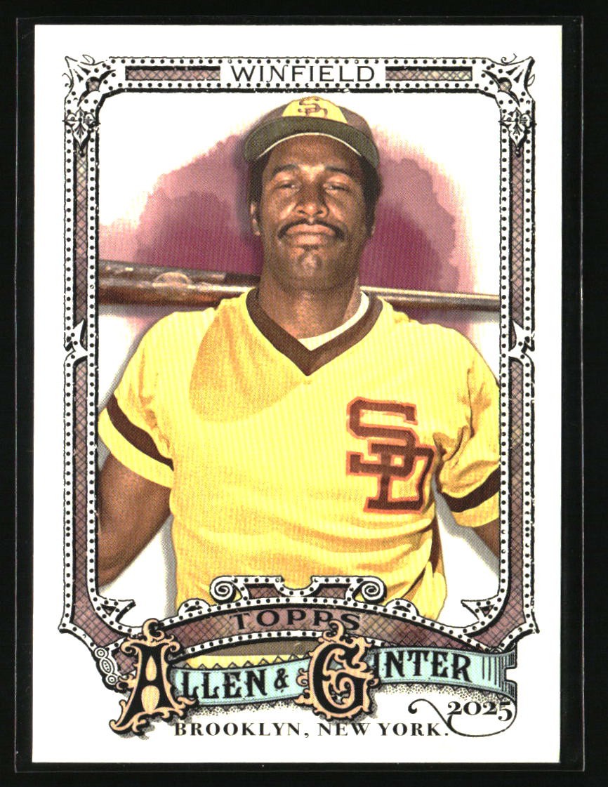 2025 Topps Allen & Ginter Dave Winfield #151 San Diego Padres