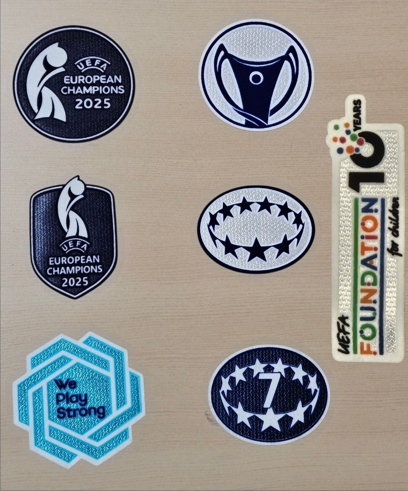 WOMEN’S UEFA SOCCER CHAMPIONS LEAGUES ANY PLAYER ANY TEAM IRON ON PATCH BADGE #8