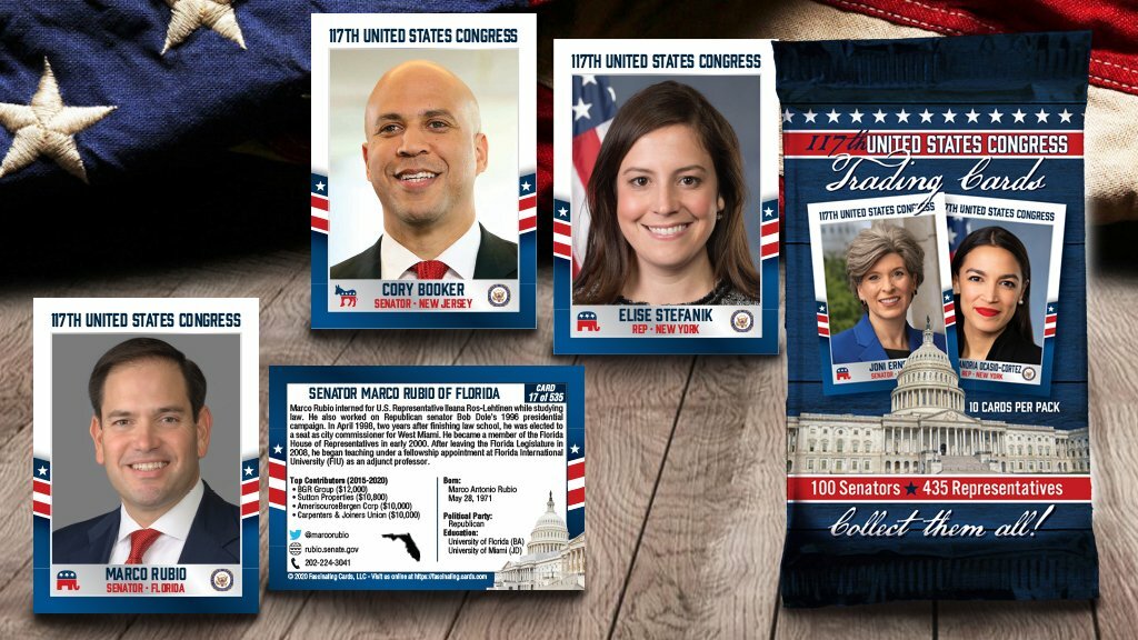 2021 United States Congress Fascinating Cards Pick A Card New York