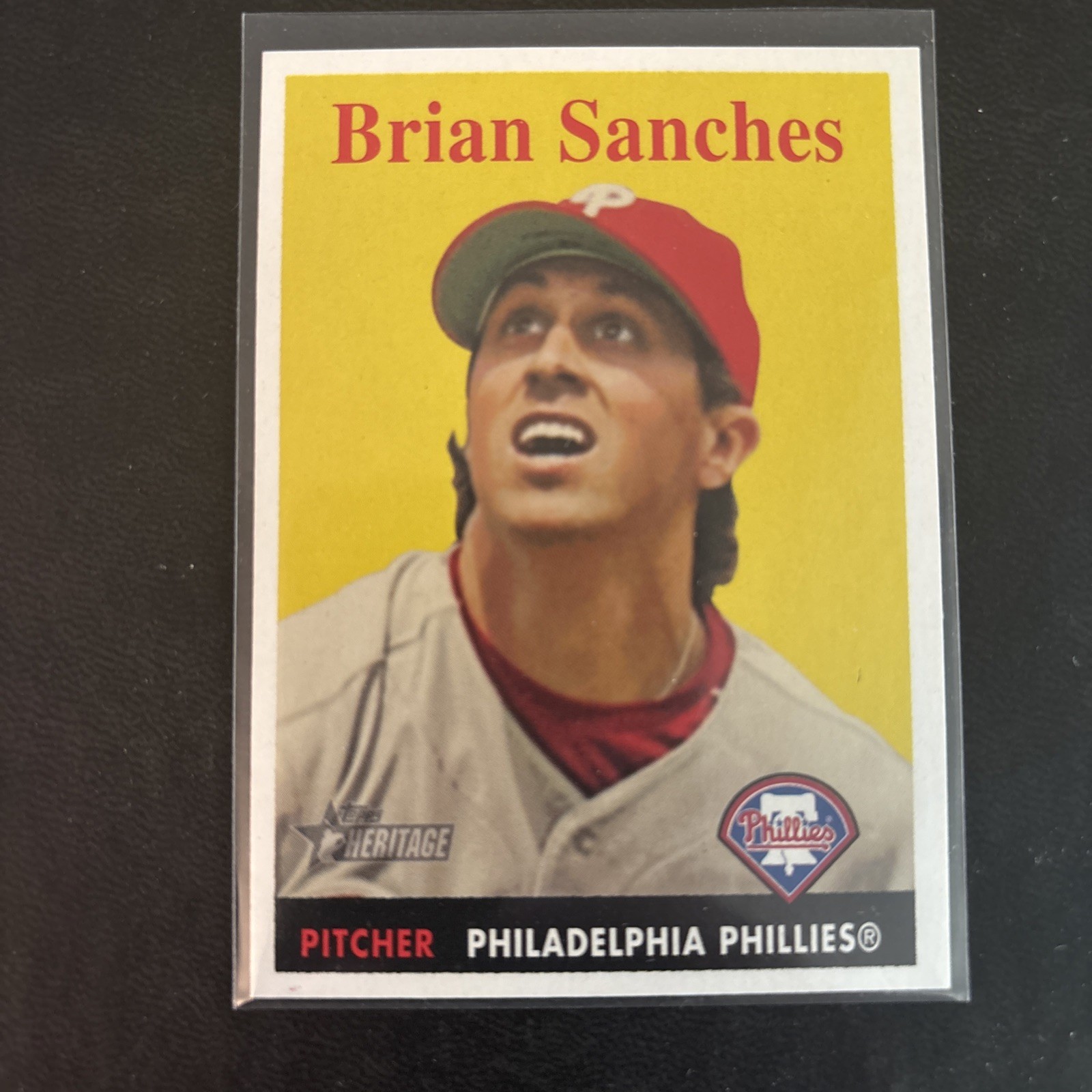 2007 Topps Heritage – Brian Sanches #474 SP