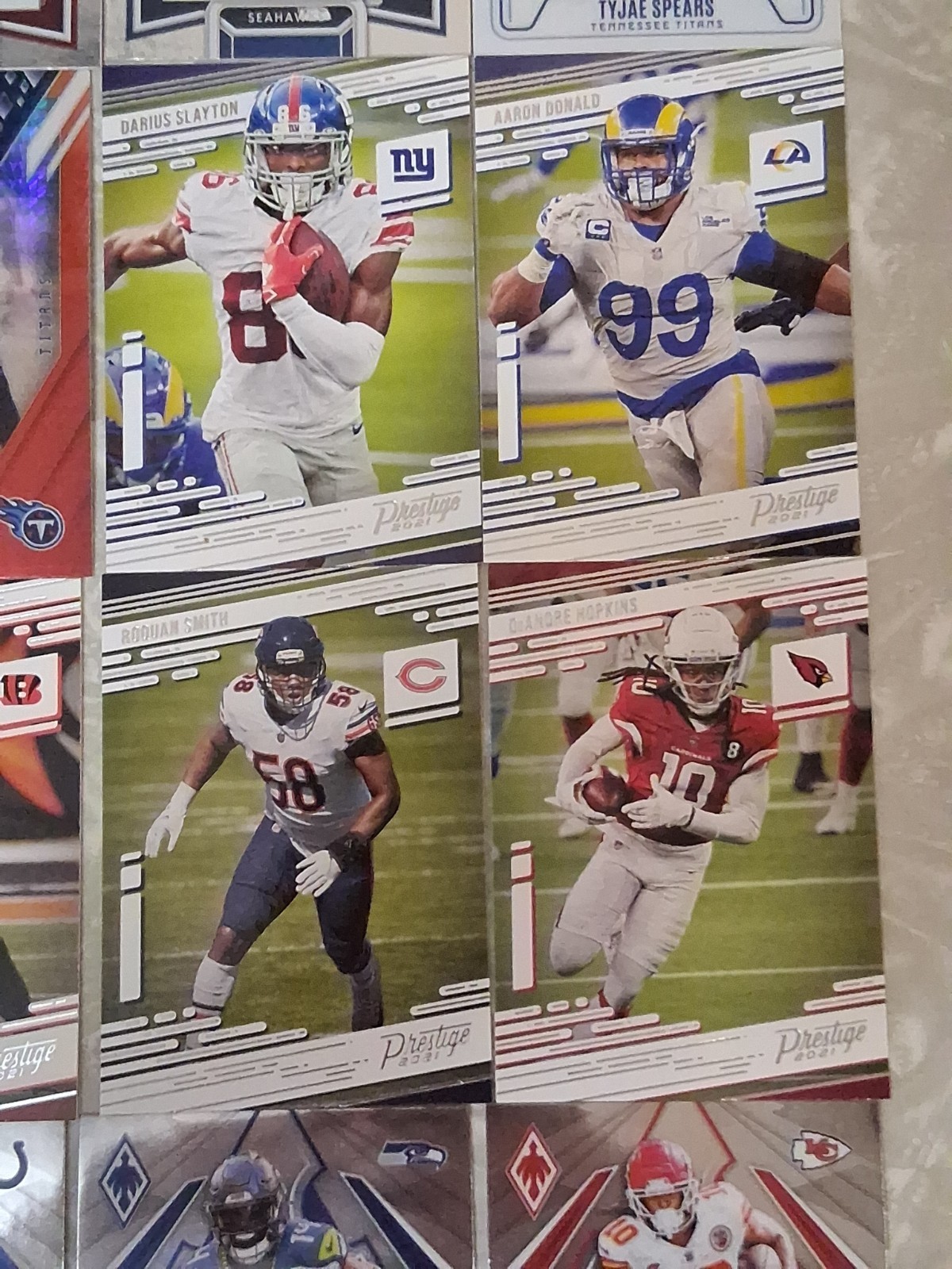 30 Card Lot Of Mixed Football Cards Look At Pics B9