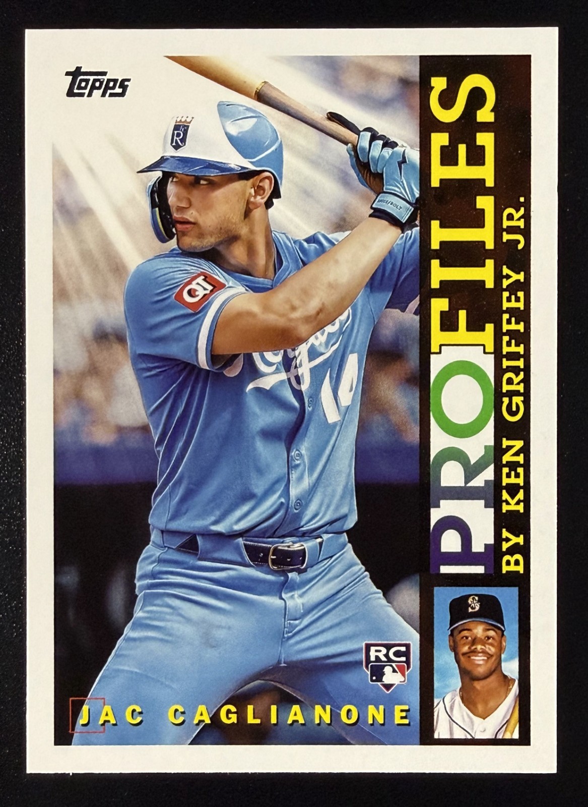 2026 Topps Profiles Rookie JAC CAGLIANONE #TP-22 Kansas City Royals RC
